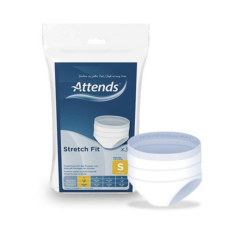 Attends GmbH Inkontinenz-Pants Attends Stretch Fit Fixierhose Gr. S (12x3 Stk)