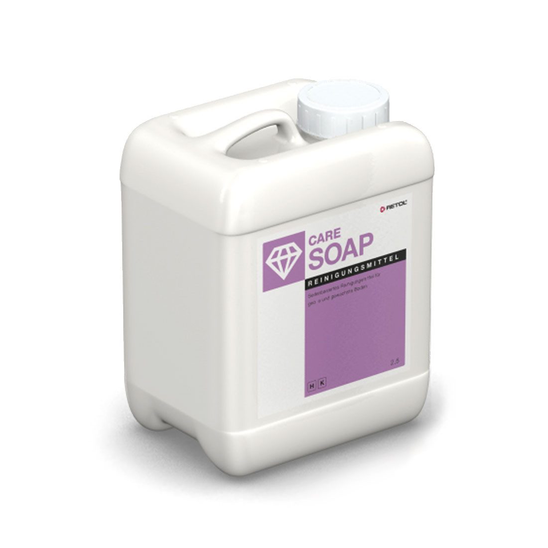 RETOL CARE Soap Reinigungsmittel für geöltes & gewachstes Parkett (2,5 l) Fussbodenreiniger