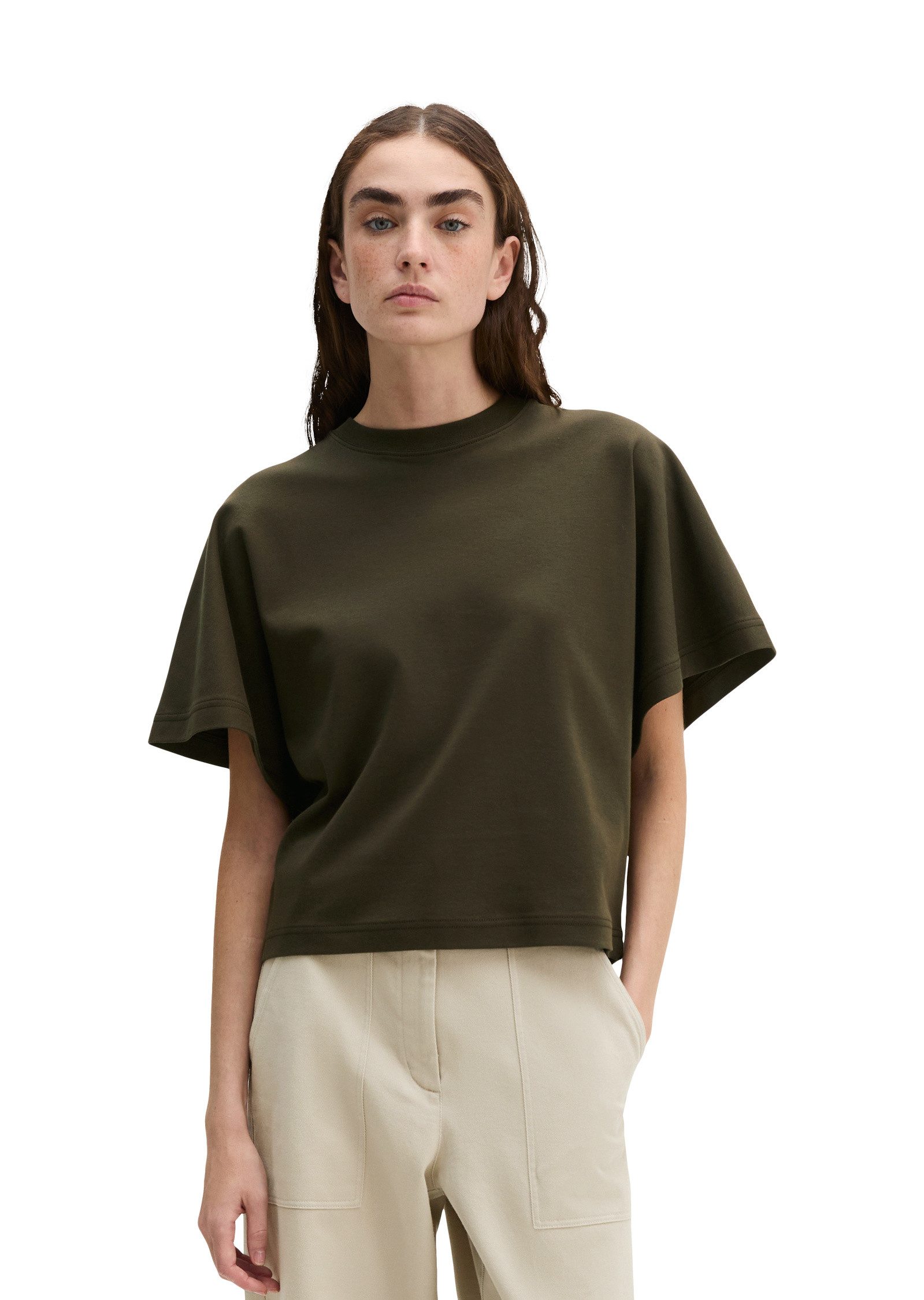 Marc O'Polo T-Shirt aus Interlock-Jersey