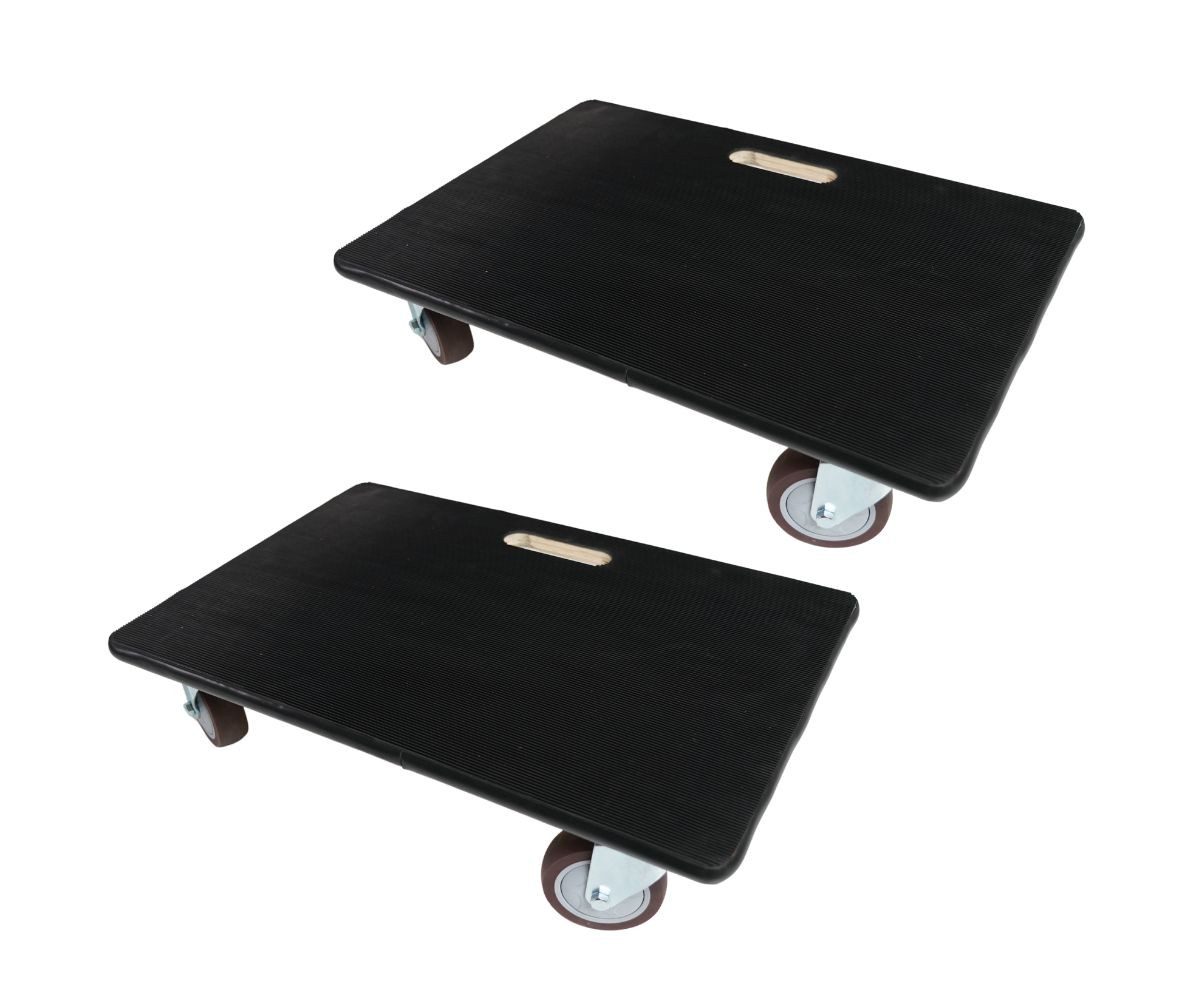 PROREGAL® Transportroller MegaDeal Profi Möbelroller Rollbrett Transporthilfe Rollwagen HERCULES, (2-St), Stabile Transporthilfe Rollbrett Möbelroller Möbel-Transport Rollwagen