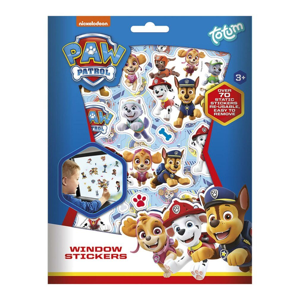 Thumbnail - totum Etiketten PAW Patrol - Fensteraufkleber