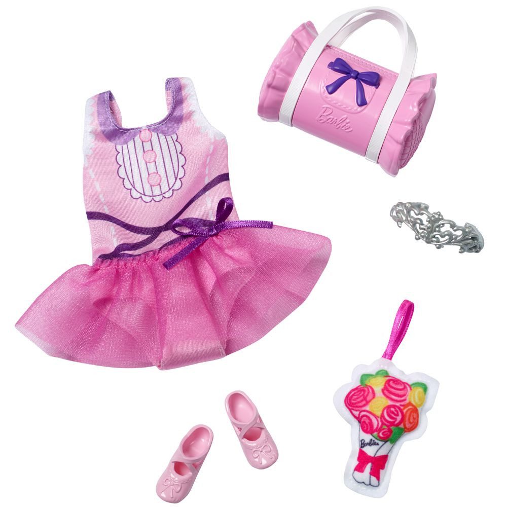Barbie Puppenkleidung Ballett-Outfit My First Barbie Mattel Puppen-Kleidung günstig online kaufen