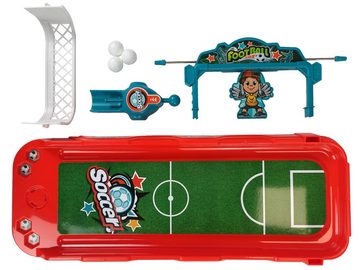 LEAN Toys Mini-Tischkicker LEAN Toys Tischfußballspiel Football Launcher Goal Card
