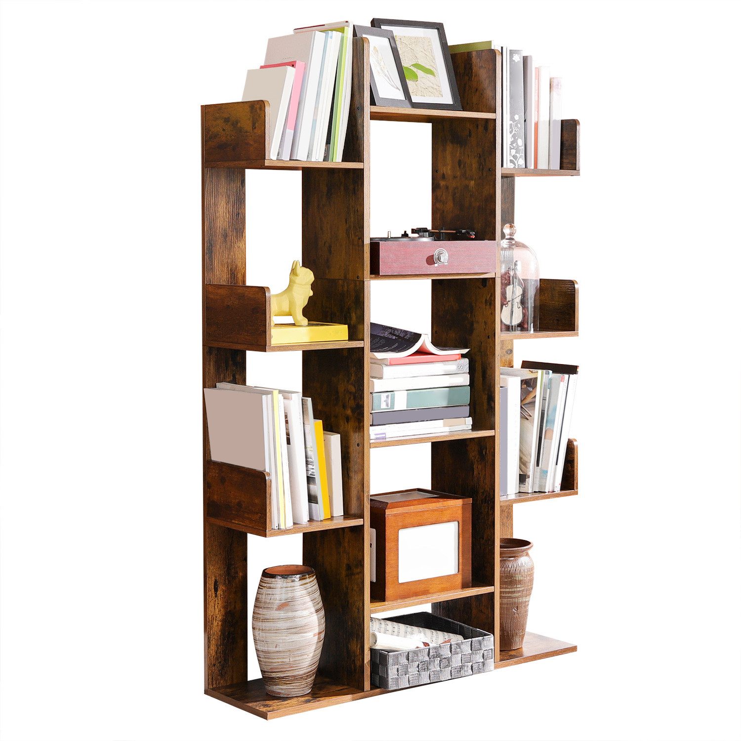 VASAGLE Bücherregal Standregal, mit 13 Fächern, günstig online kaufen