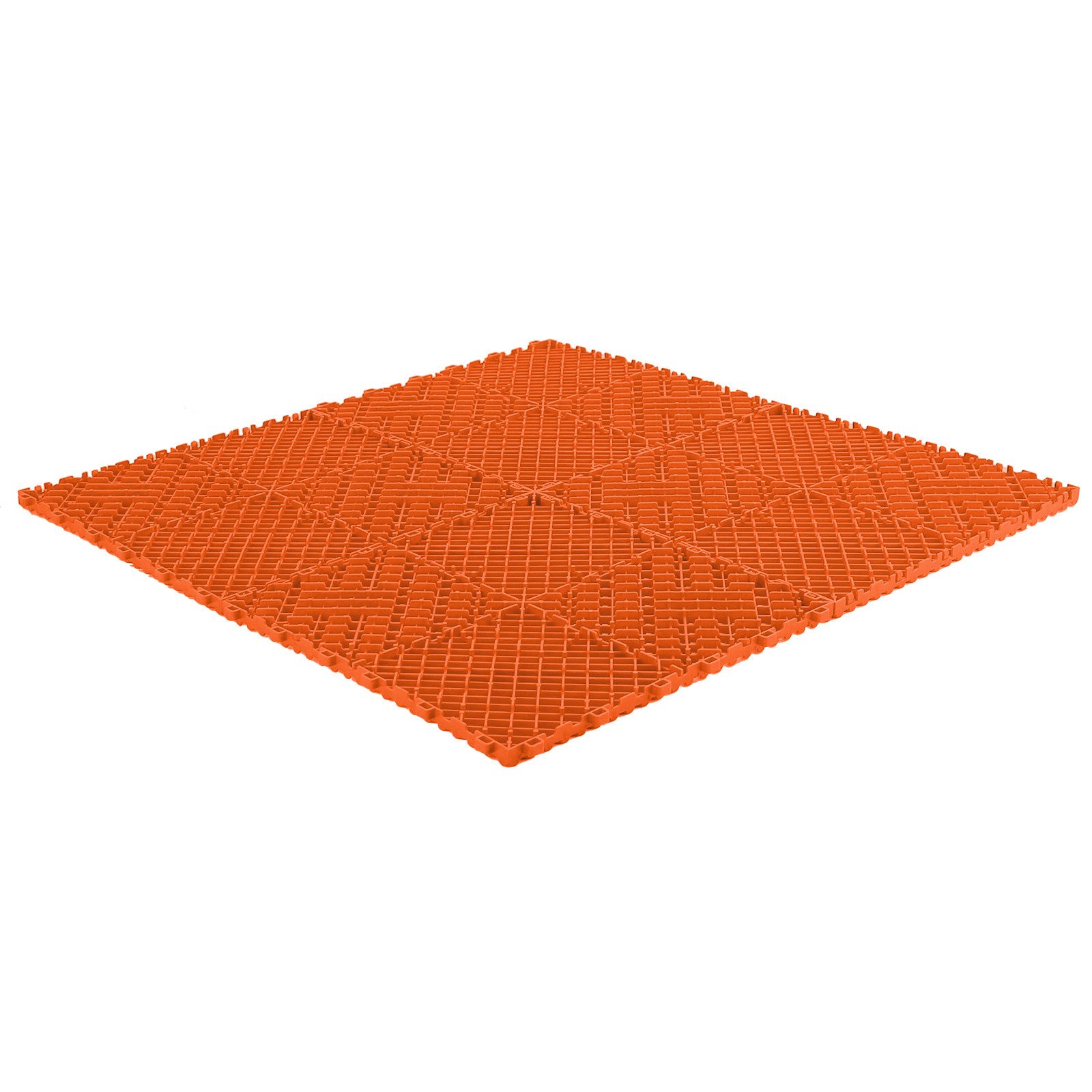 Tenzo-R Bodenfliese Performance Garagenboden Floor Orange 40x40cm, orange