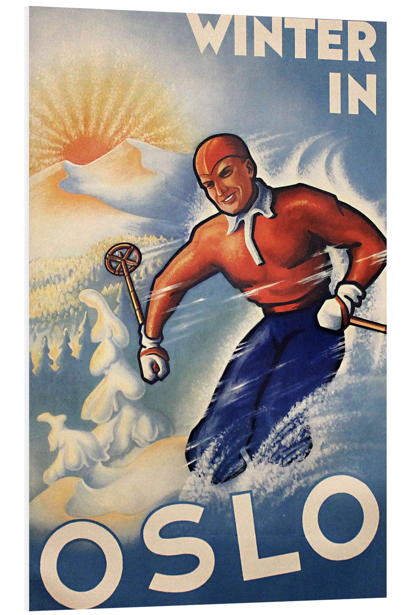 Forex-Bild Vintage Ski Collection