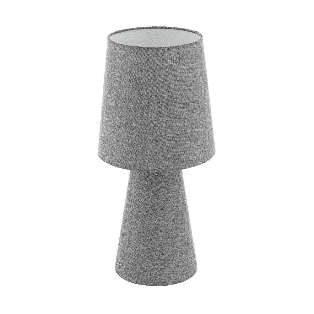 EGLO LED Leselampe "CARPARA" grau, rund, E27, IP20, ø220mm