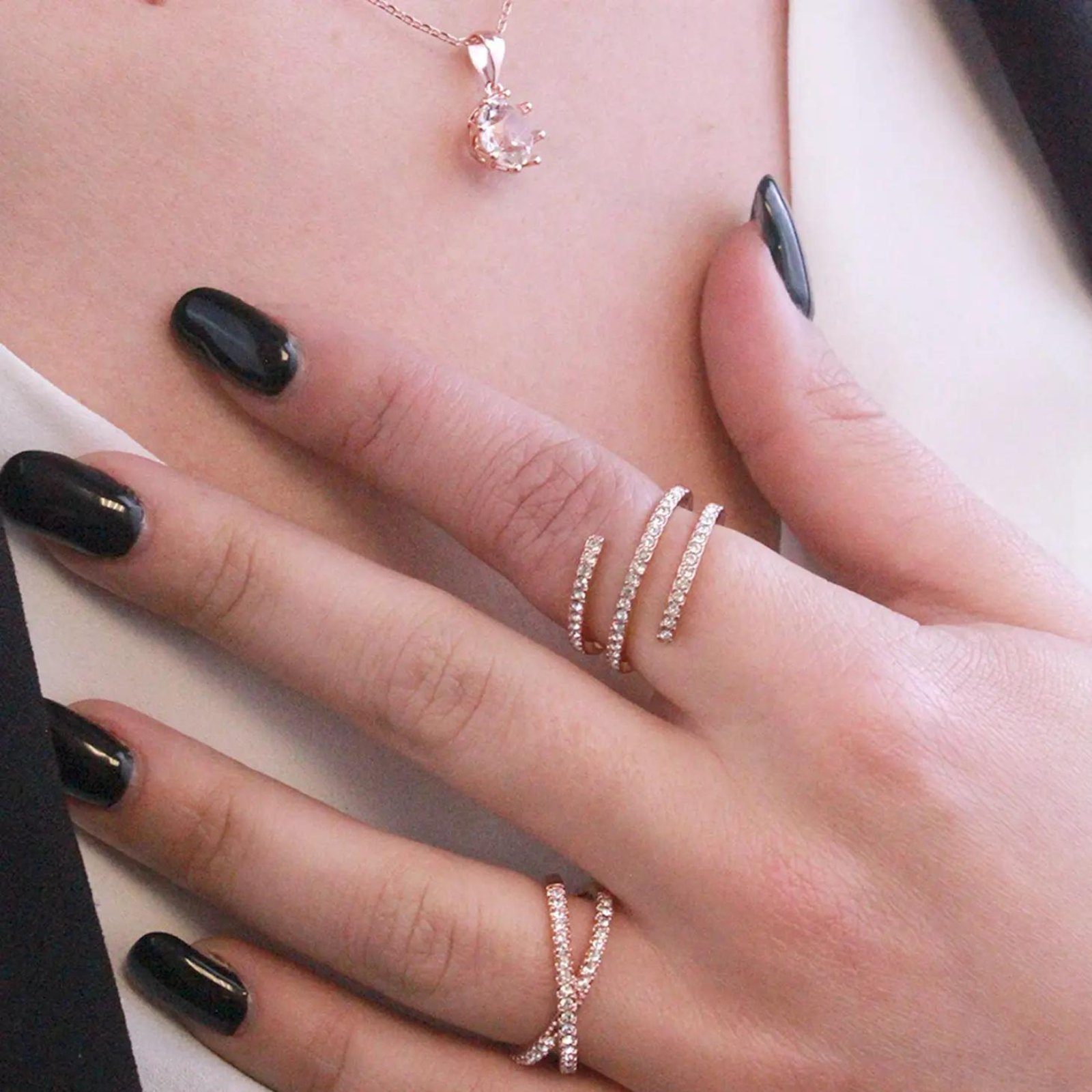 Ella Eisvogel Goldring Ring X : günstig online kaufen