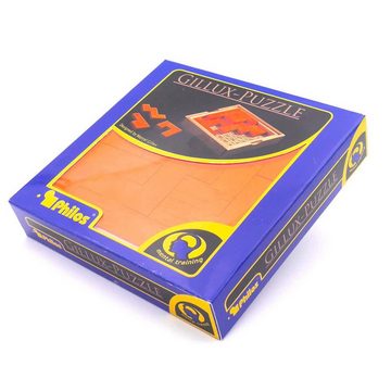 Philos Spiel, Knobelspiel GILLUX-PUZZLE - tolles Holzspiel mit vielen Legemöglichkeiten, Holzspiel