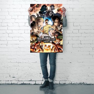 GB eye Poster Attack On Titan Poster Season 2 Key Art 61 x 91,5 cm