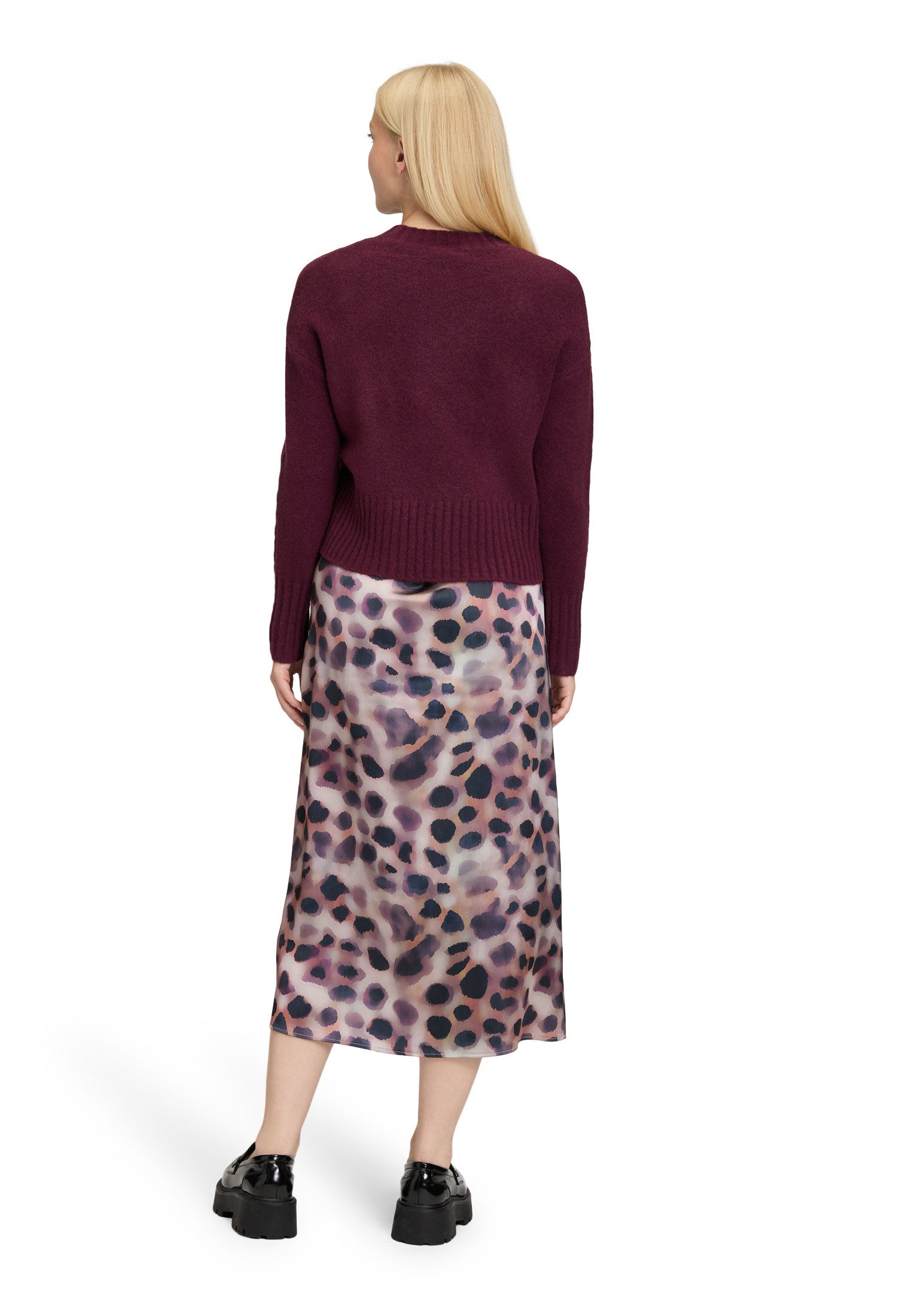 Cartoon Midikleid Damen 2er Set