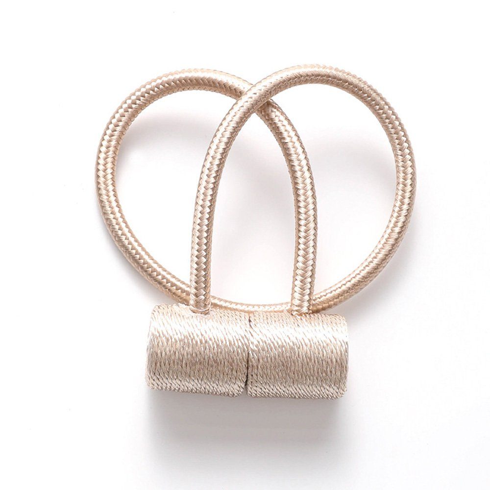 Coonoor Raffhalter Magnetische Vorhangbänder Vorhangclips Seilvorhangclips, günstig online kaufen