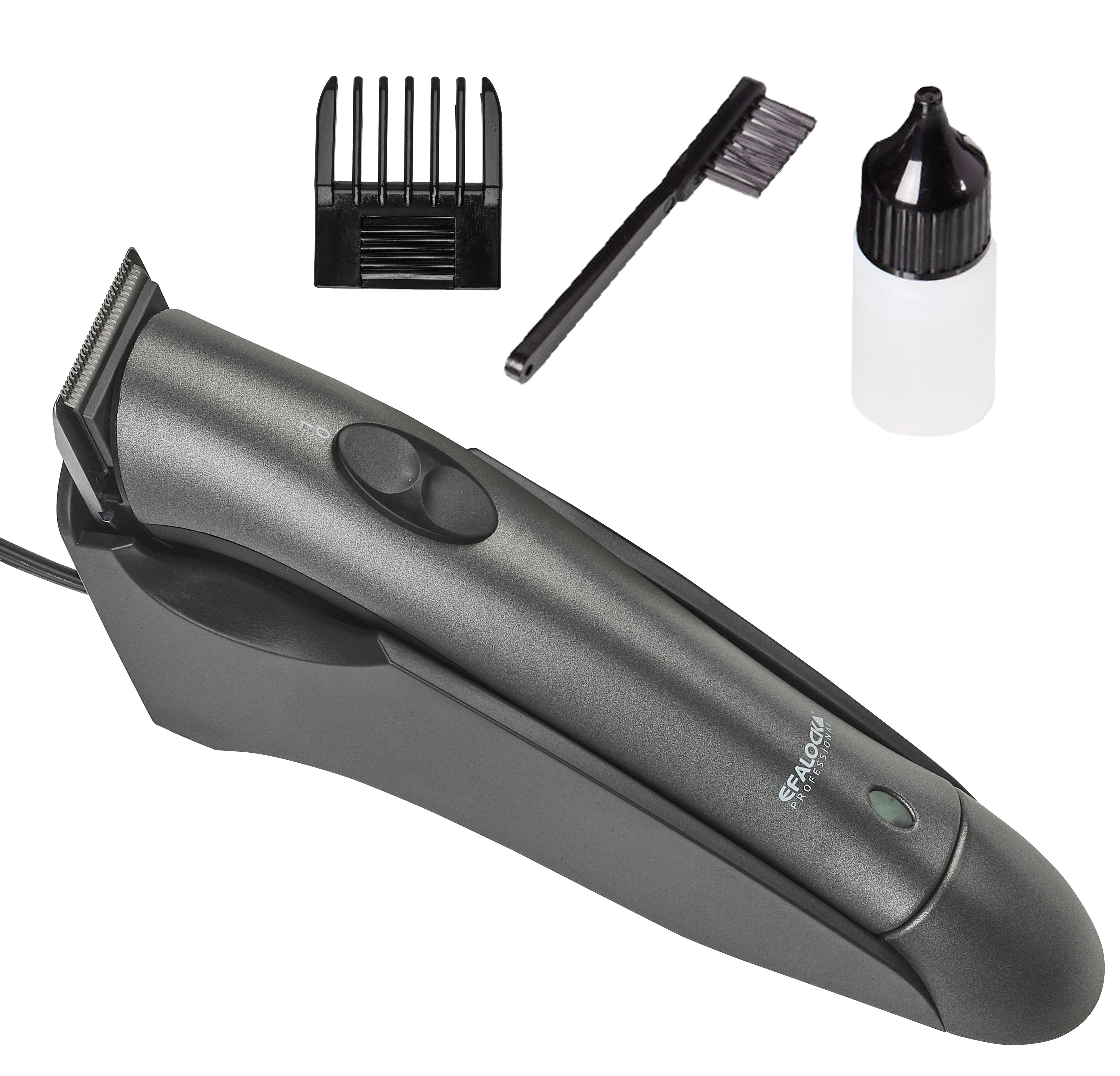 EFALOCK Professional Haarschneider Efalock Trimmer, Konturenschneidemaschine inklusive Zubehörset und Bedienungsanleitung, Präzise Konturenschnitte, hautnahe ZERO-Schnitte, ergonomisches Design