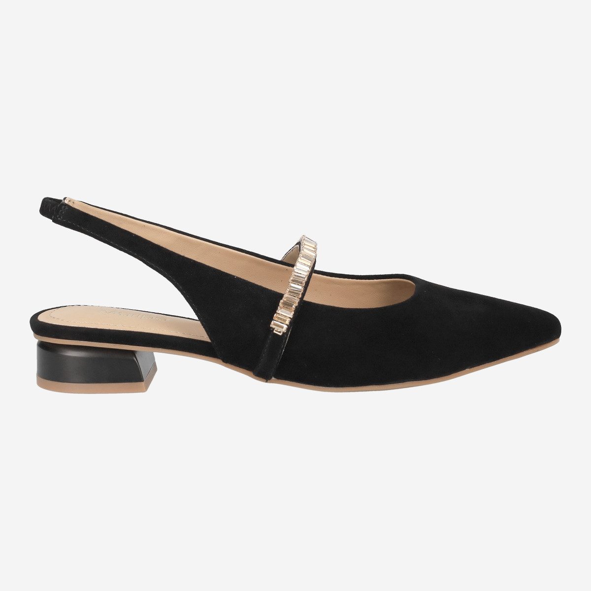 Maripé ESPERANZA V.8 NERO, Peeptoes & Slingpumps in Schwarz für Damen Peeptoepumps