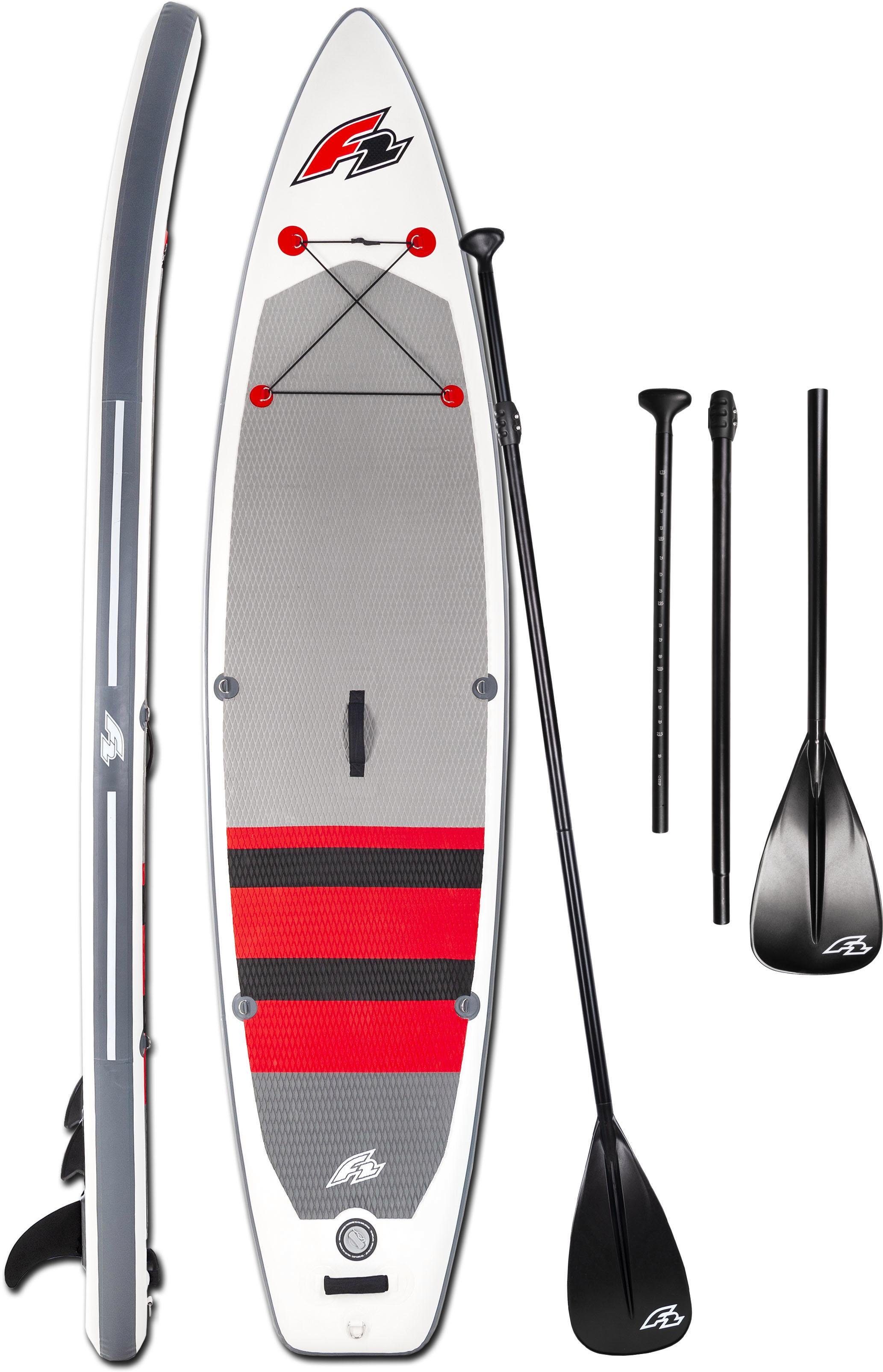 F2 Inflatable SUP-Board Union 5 Paddling 11,5, Up (Set, tlg), Stand