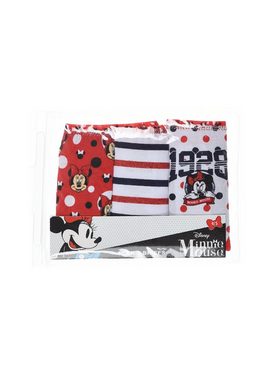 Disney Minnie Mouse Slip Kinder Mädchen Unterhosen Schlüpfer 3er Pack (3-St) Mini Maus