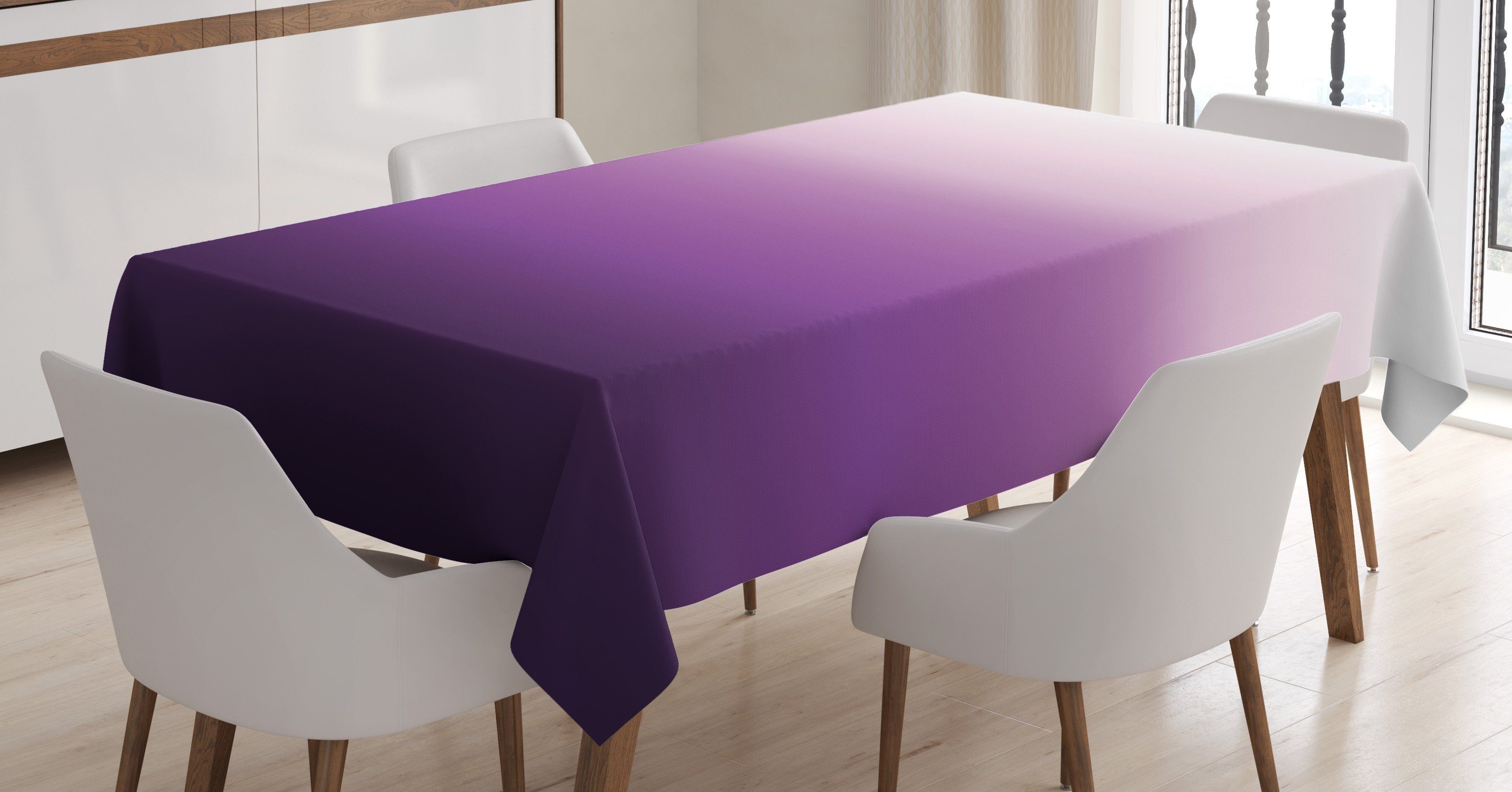 Abakuhaus Tischdecke Bereich Farben, Moderne Außen geeignet Ombre Für Klare den Waschbar Farbfest Abstrakt Tone