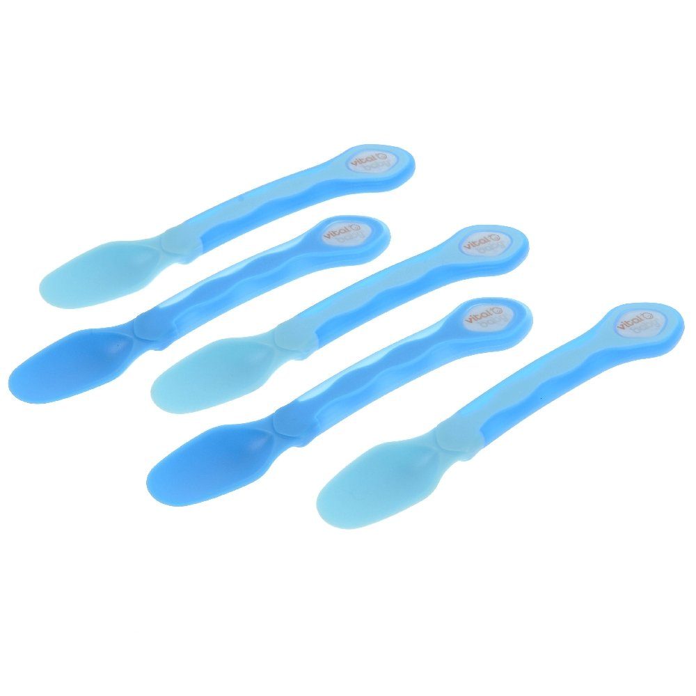 Vital Baby Esslernlöffel Babys erster Löffel ca. 4-6 Monate, Mikrowellen und Spülmaschinen geeignet