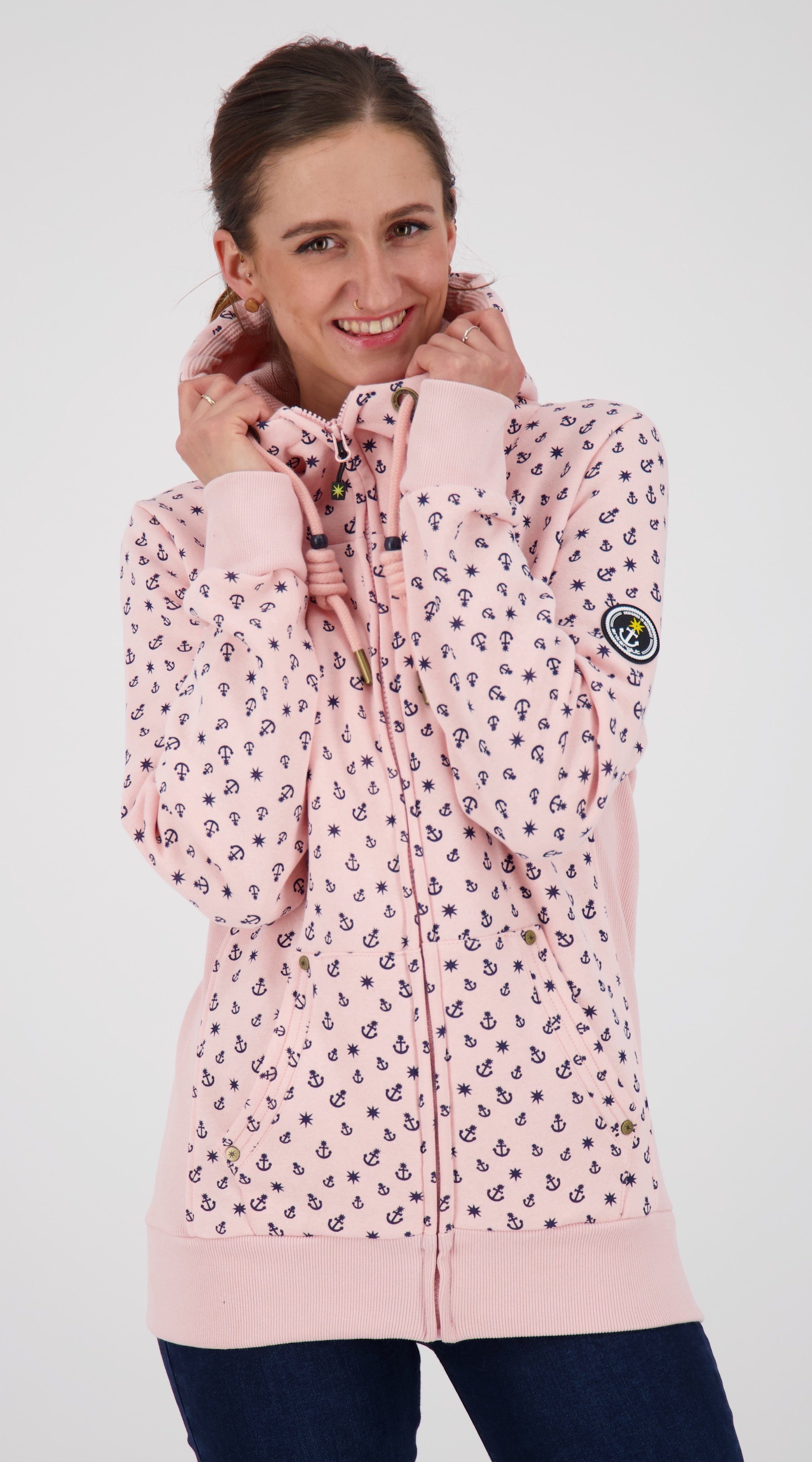 ankerglut Kapuzensweatshirt "ANCHORAGE Women", in lässigem Oversized-Schnit günstig online kaufen