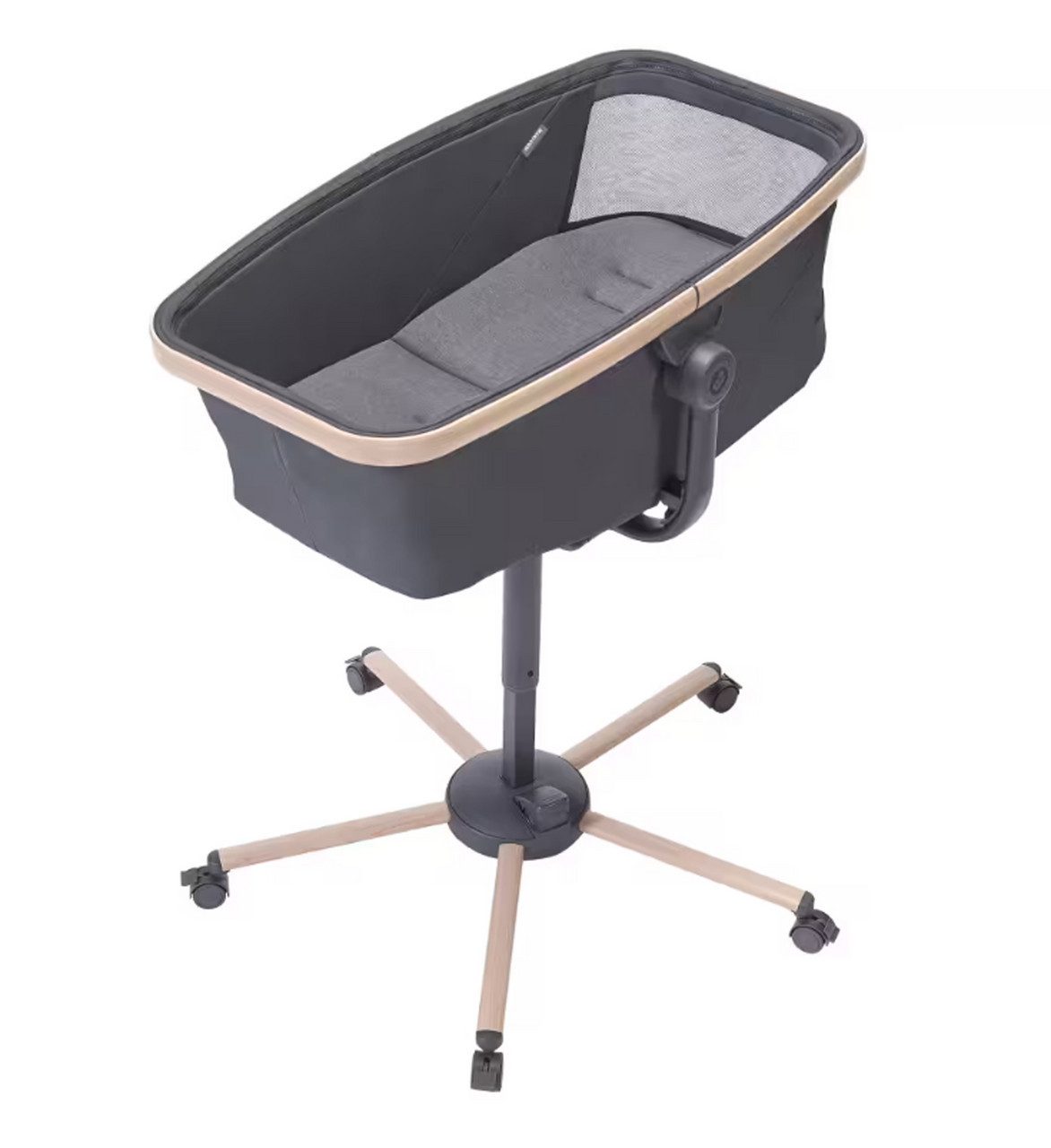 Maxi-Cosi Babywippe MC ALBA BEYOND GRAPHITE, All-In-One-Lösung Matratze mit bestem Komfort Einfach umzustellen, ei…