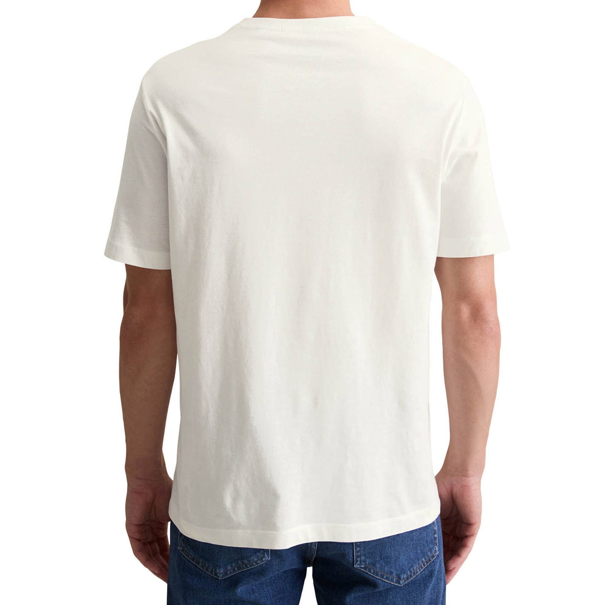 Marc O'Polo DENIM T-Shirt Herren T-Shirt 1er Pack Baumwolle (Packung, 1er Pack)