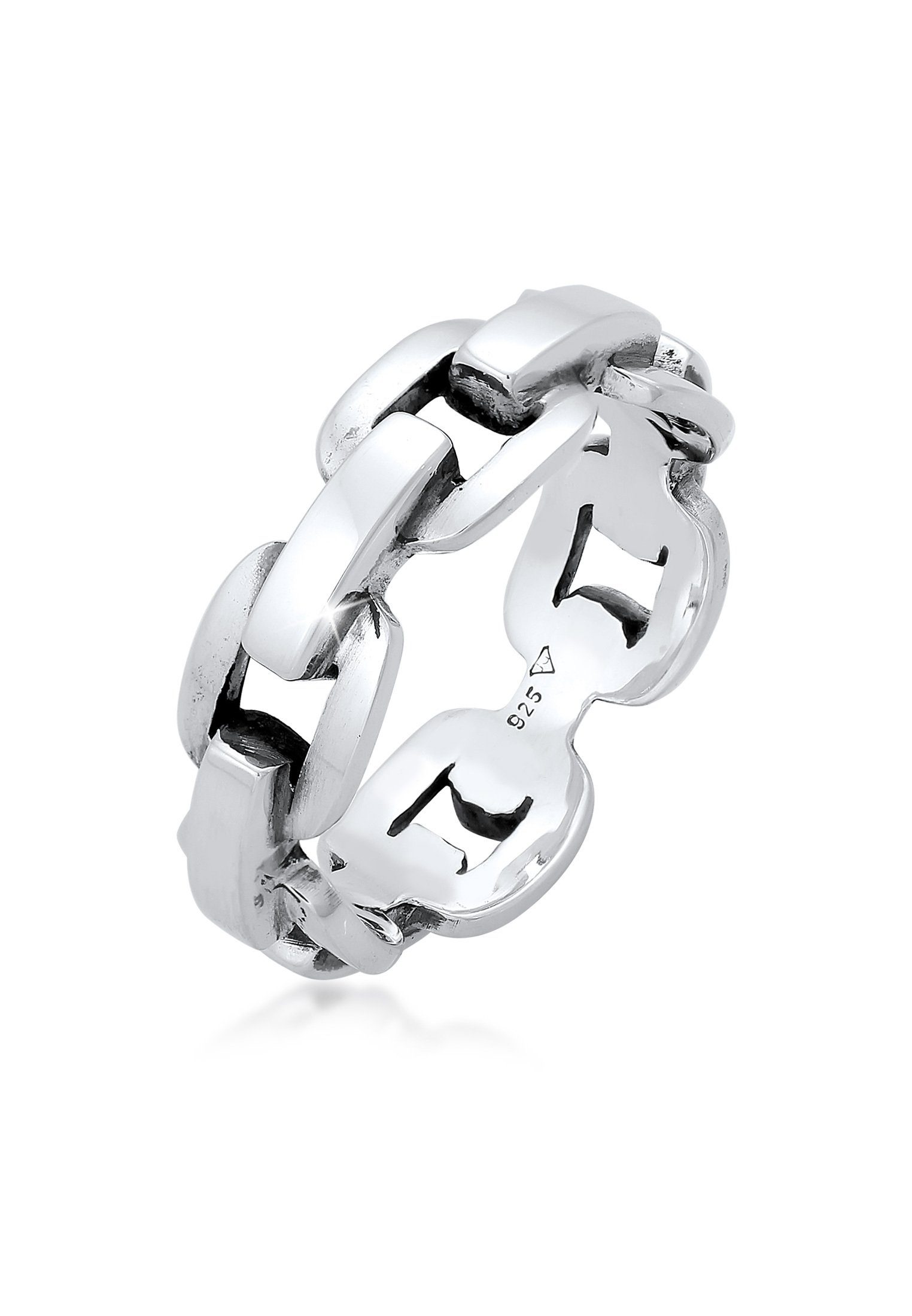 Kuzzoi Silberring Herren Anker Kettenring Trend günstig online kaufen