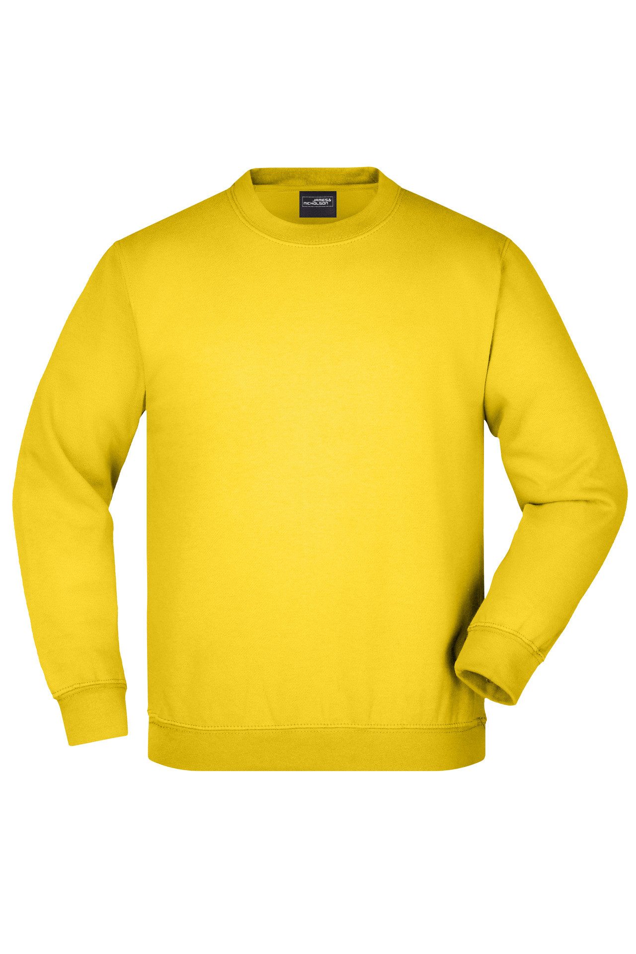 James & Nicholson Sweatshirt Kinder Sweatpullover innen weich angeraut Bequemer und angenehm warmer Pulli für Schule und Freizeit