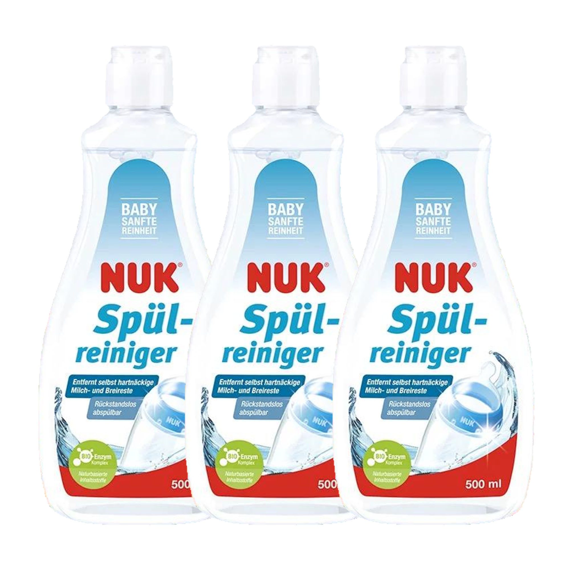 Babyflasche NUK Spülr/Flaschenreiniger, 500 ml, Parfümfrei, pH-neutral