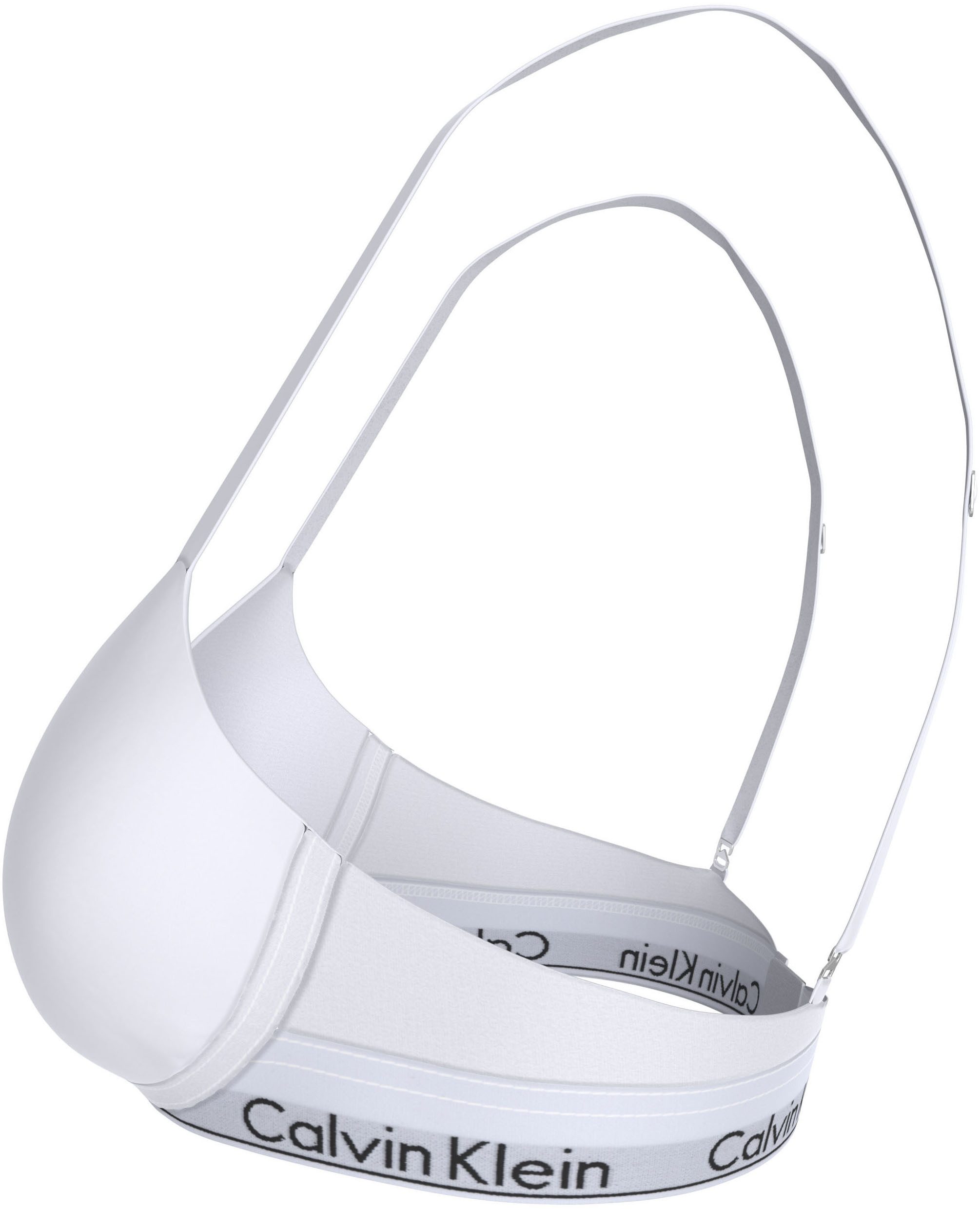 Calvin Klein Underwear Bügel-BH LIGHTLY LINED PLUNGE Körpernahe Passform mit elastischem Bund