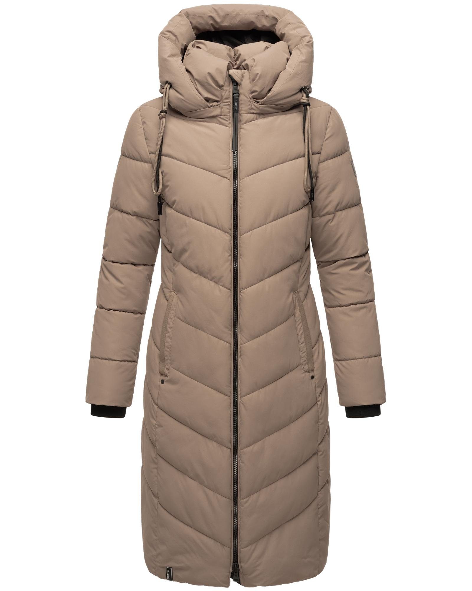 Navahoo Steppmantel Sahnekatzii XIV Schicker Wintermantel mit kuschlig warm wattiertem Kragen