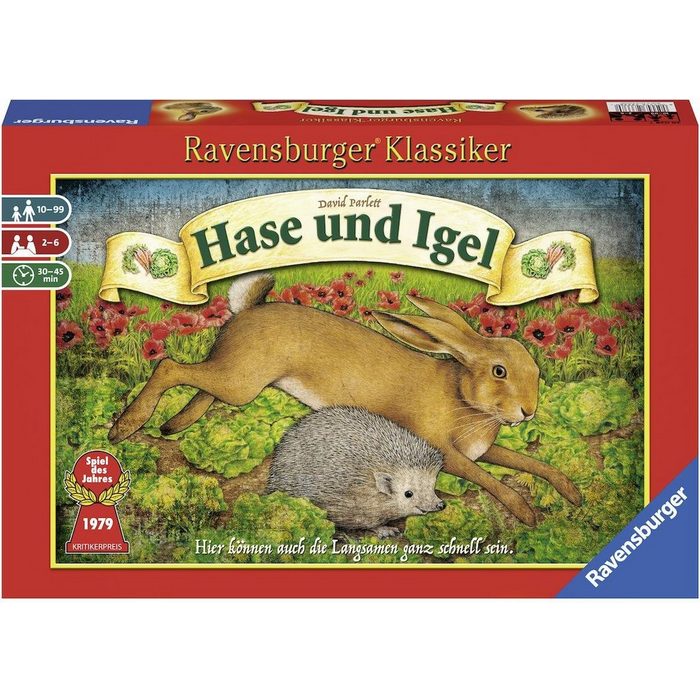 Ravensburger Spiel Hase und Igel Made in Europe FSC® - schützt Wald - weltweit