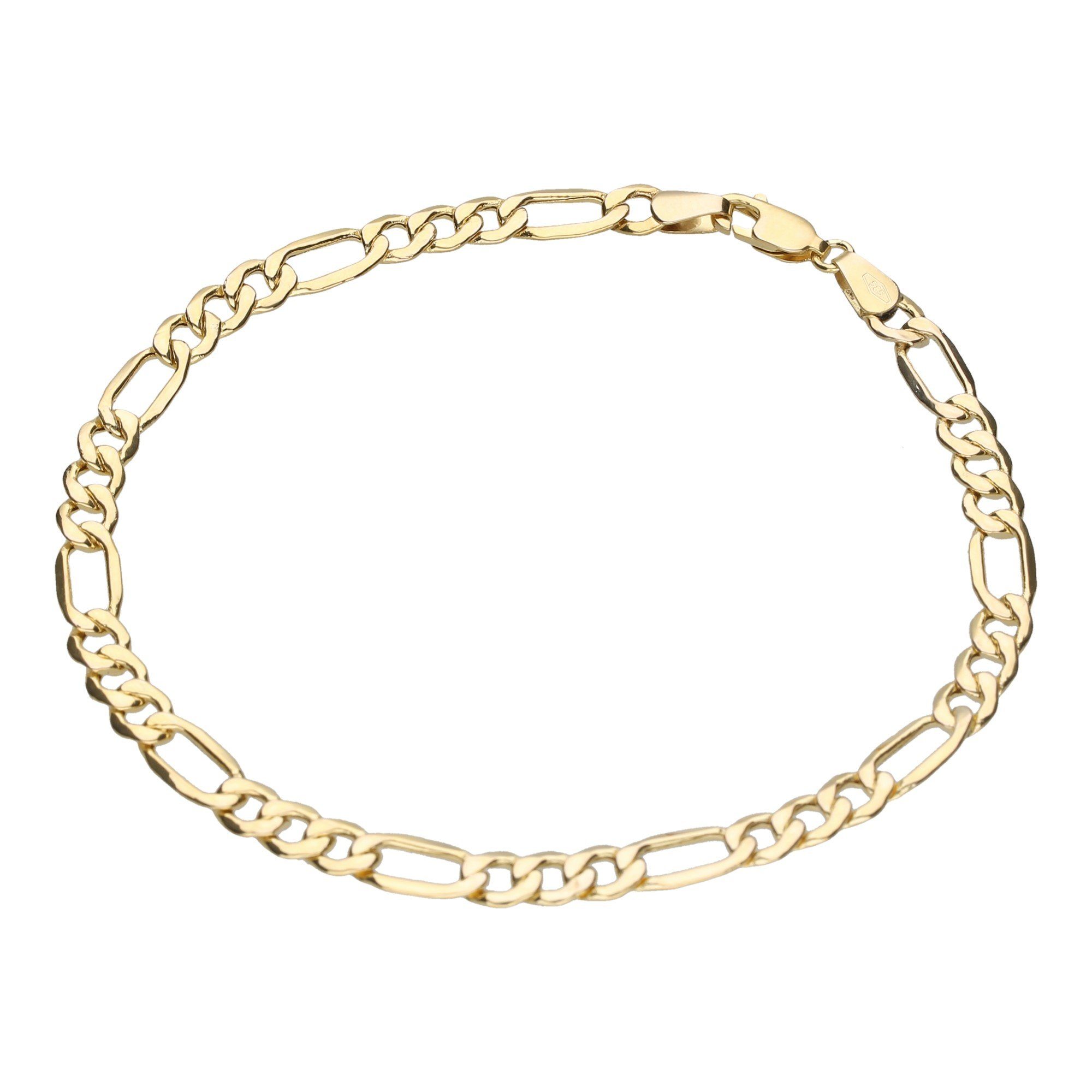 Luigi Merano Armband Figarokette, Gold 585