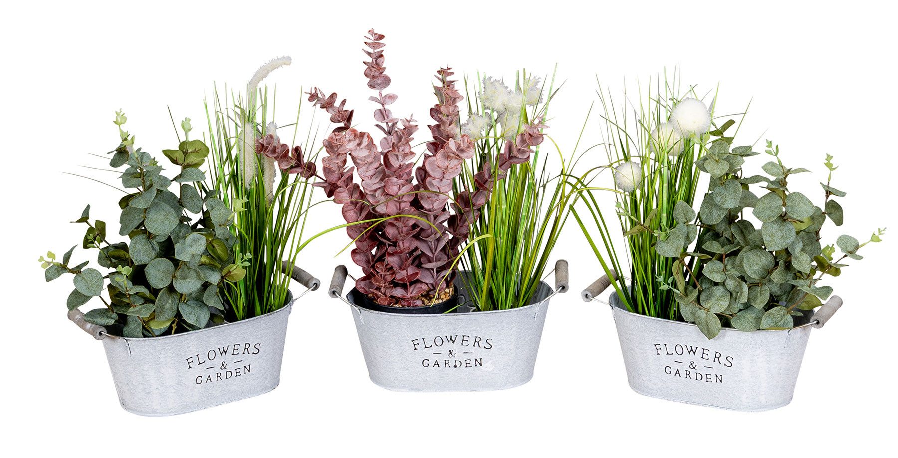 Levandeo® Kräutertopf, 3er Set Pflanzkübel L25cm günstig online kaufen