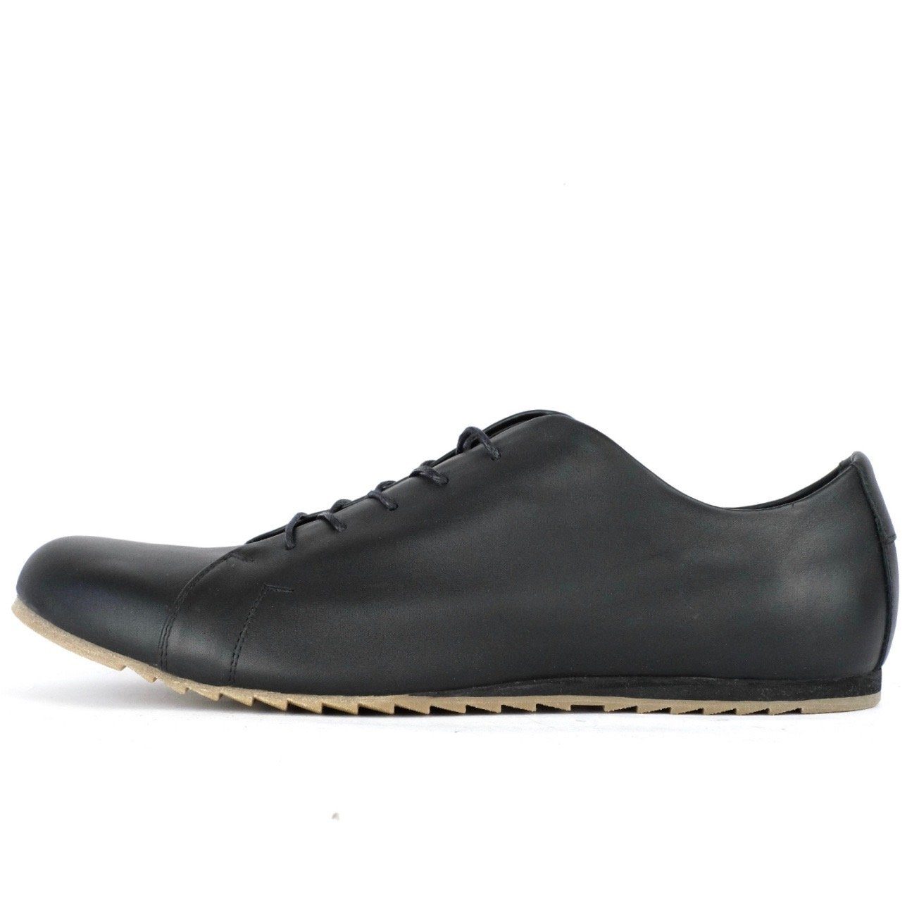 Ledersneaker '83 Schnürschuh All SORBAS Black