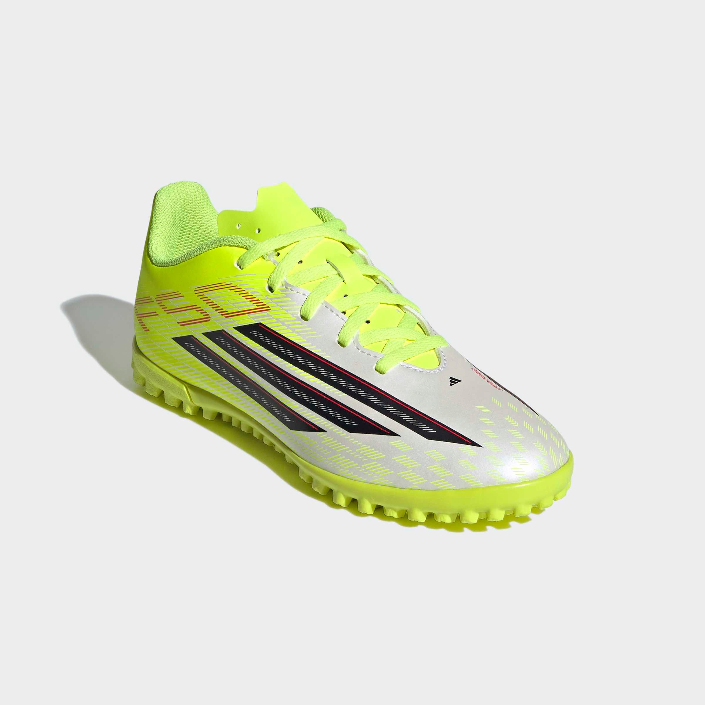 adidas Performance F50 CLUB TURF KIDS Fußballschuh für Kunstrasen, Hart- und Aschenplätze, für Kinder & Jugendliche