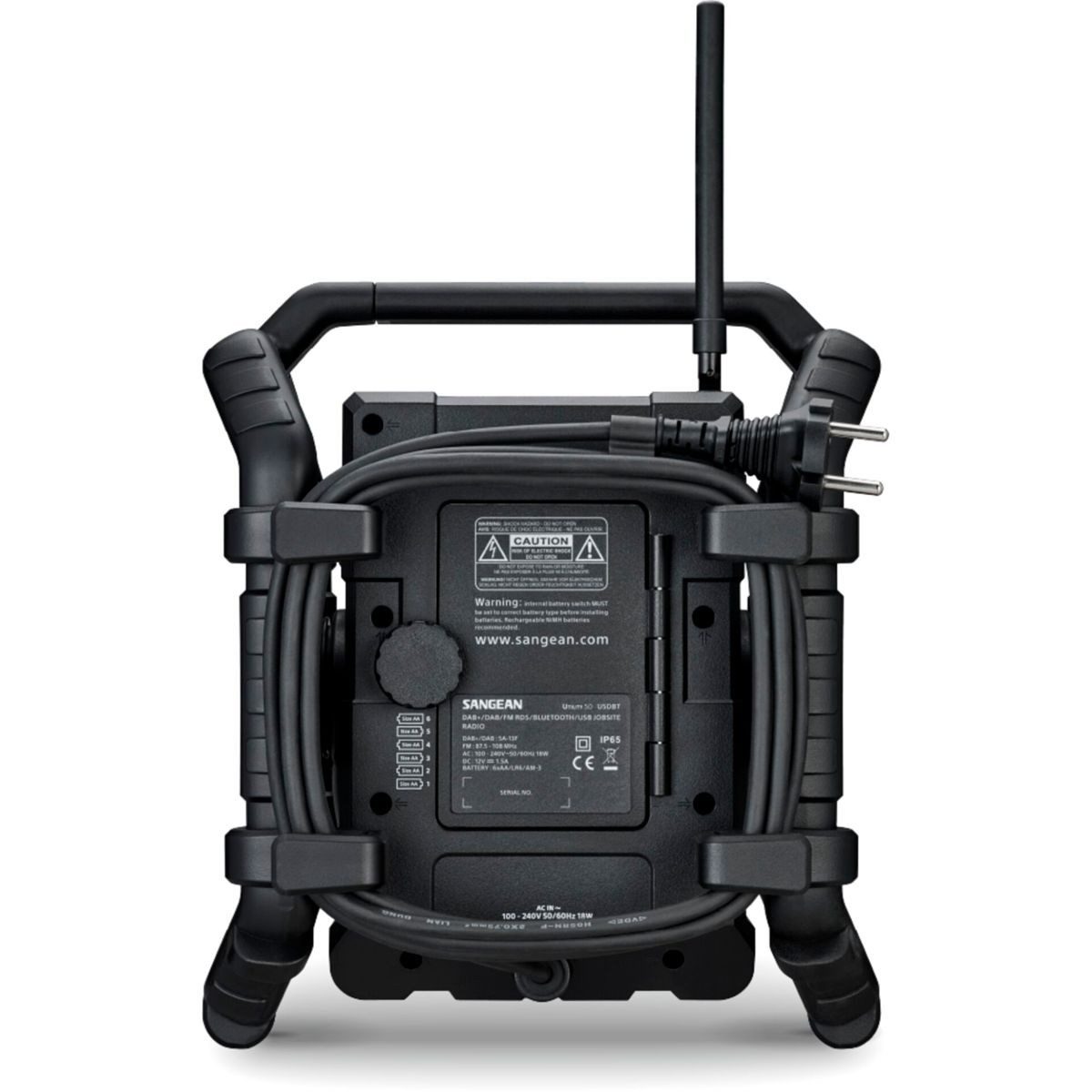 Sangean U-5 DBT (Utility 50) Baustellenradio