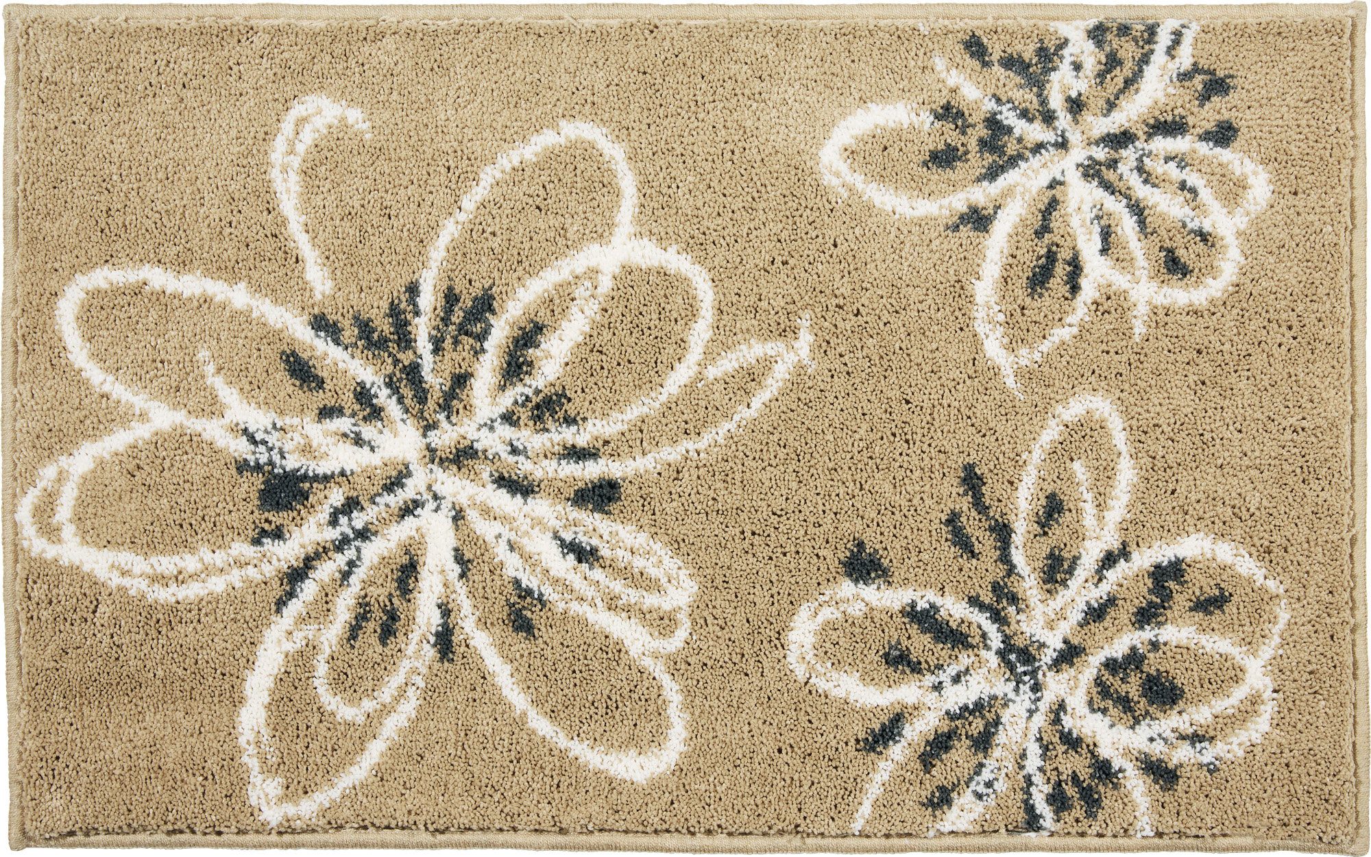 Erwin Müller Badematte Badematte "Palamas", Höhe 18 mm, eckig, Blumen