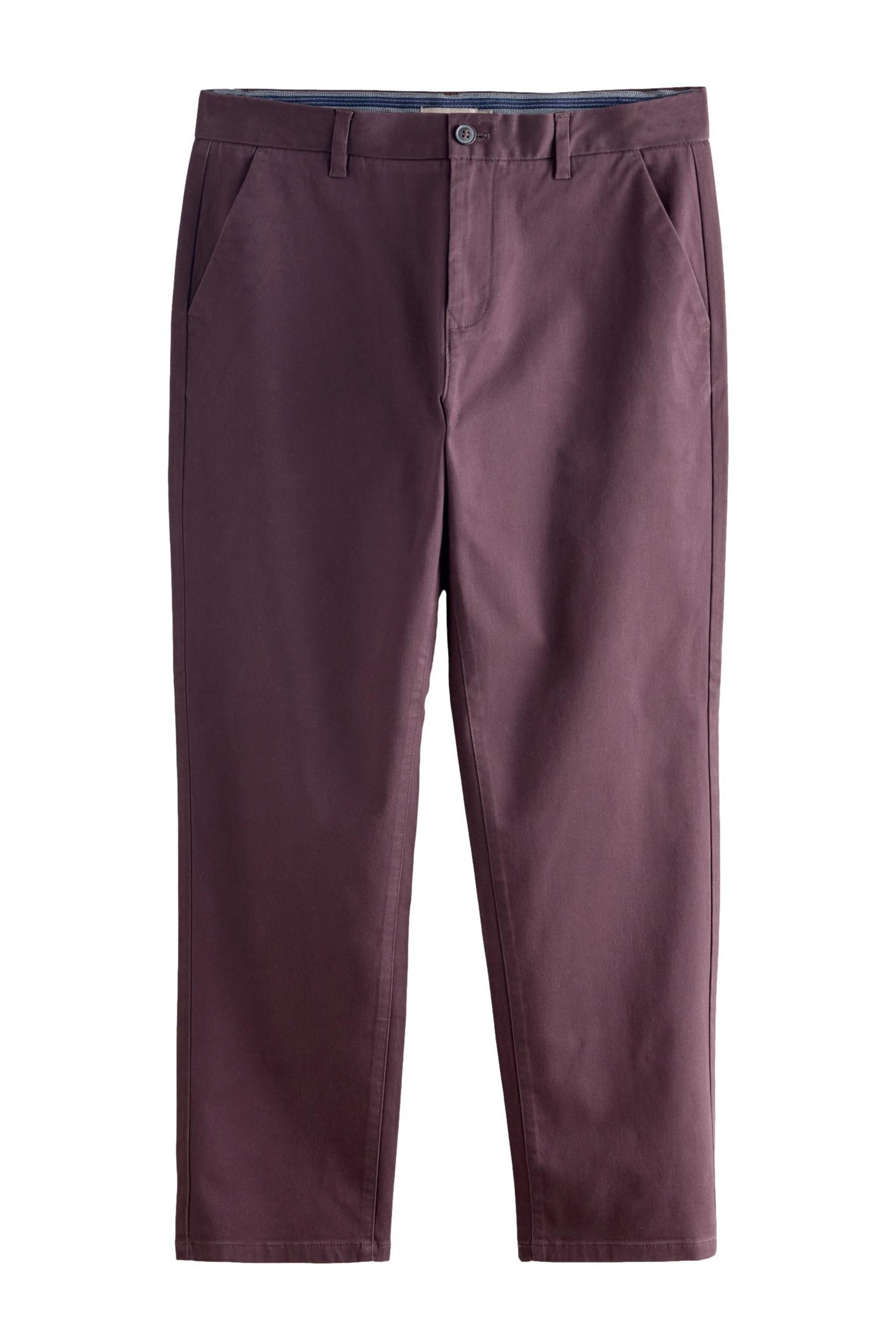 Chinohose Straight Fit Chinohose mit Stretch