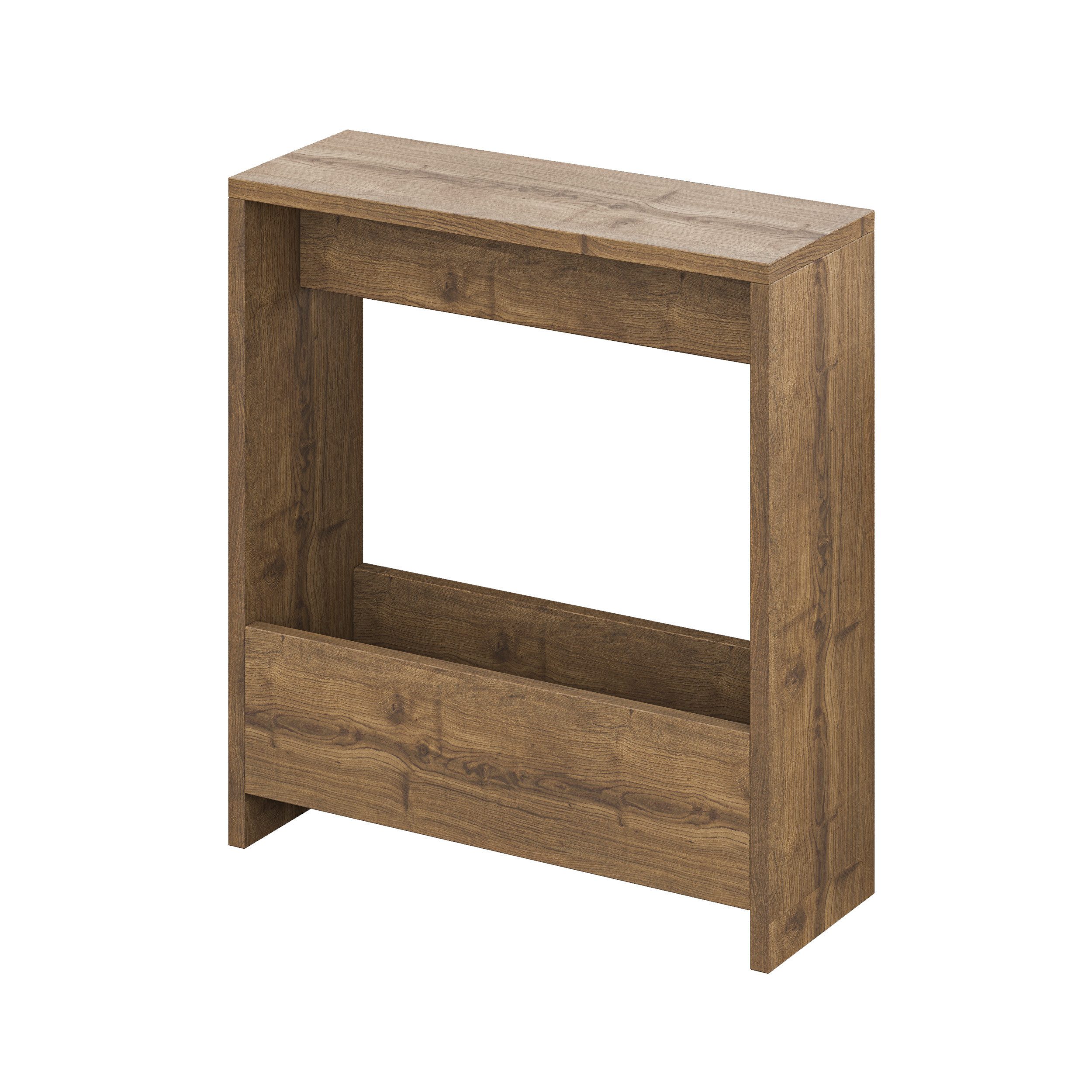 Decortie Beistelltisch Simpi (pack), Moderner Beistelltisch, Mehrzweck mit Kreativität, 55 x 20 x 60 cm