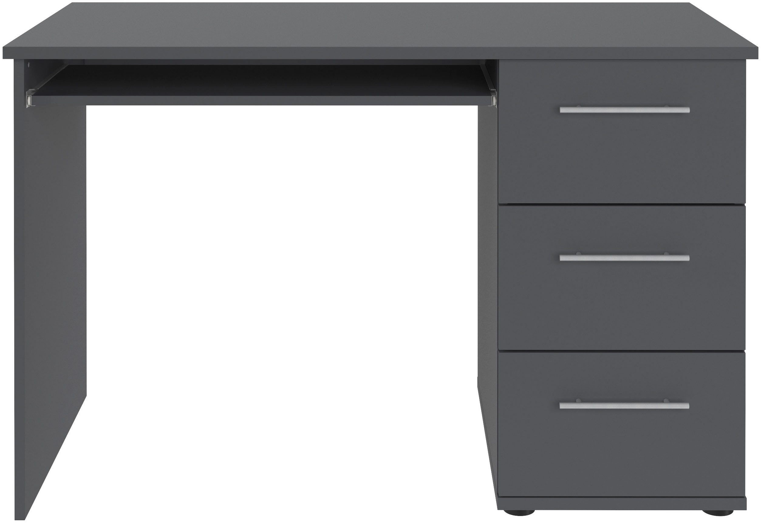 VOGL Möbelfabrik Schreibtisch Tobi, optional mit Tastaturauszug, mit 3 Schu günstig online kaufen