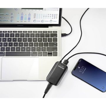 VOLTCRAFT Dual USB-Ladegerät USB-45 mit USB-C™ Power USB-Ladegerät (USB Power Delivery (USB-PD)