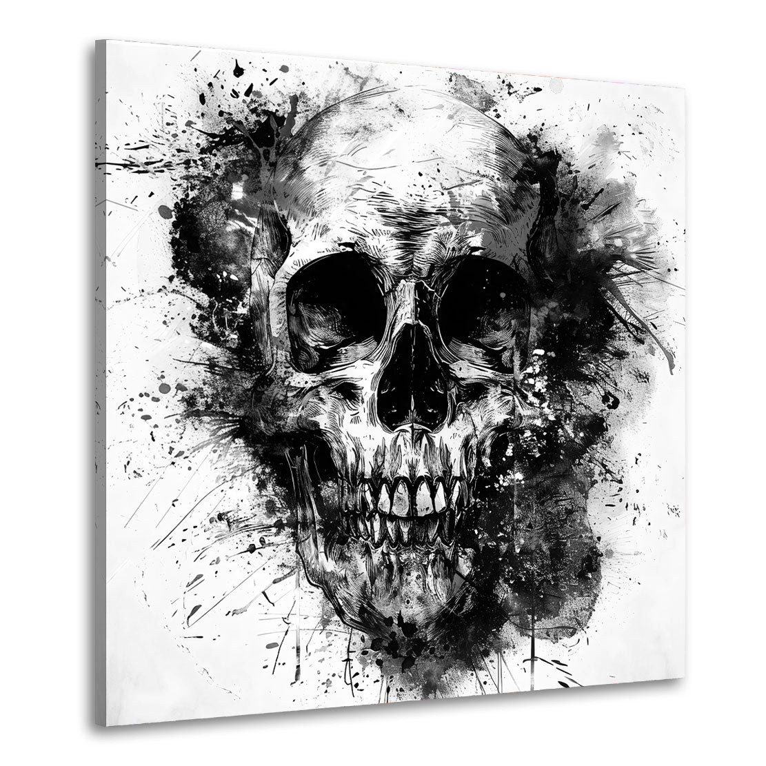 Totenkopf Bilder Schwarz Weiss