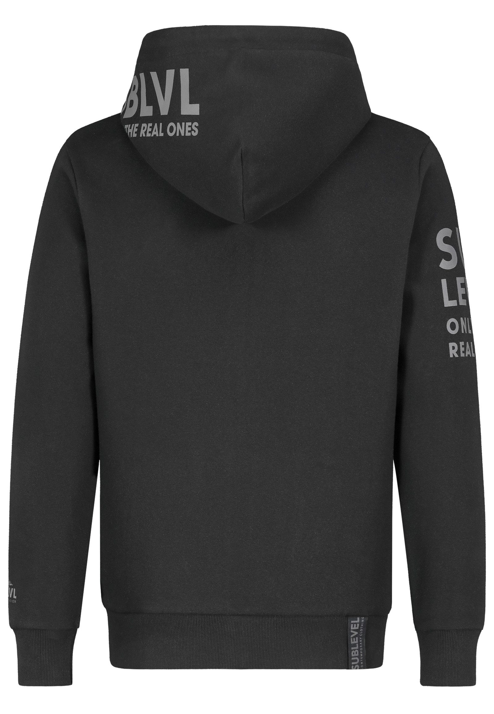 SUBLEVEL Kapuzenpullover Herren Zipper Hoody Jacke Pullover Hoodie Super So günstig online kaufen