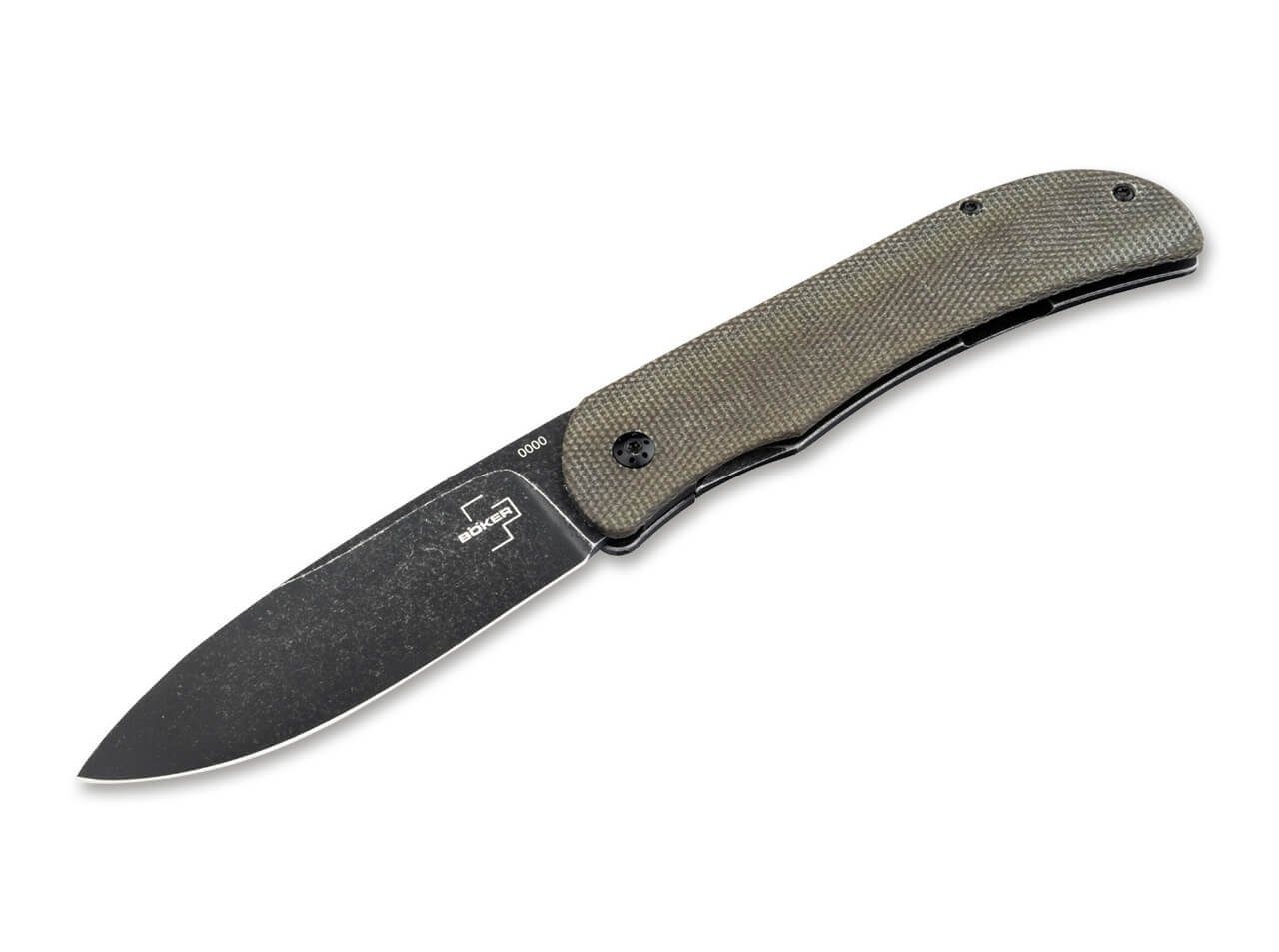 Taschenmesser Böker Plus Exskelibur I Einhandmeeeser mit Micarta Griff