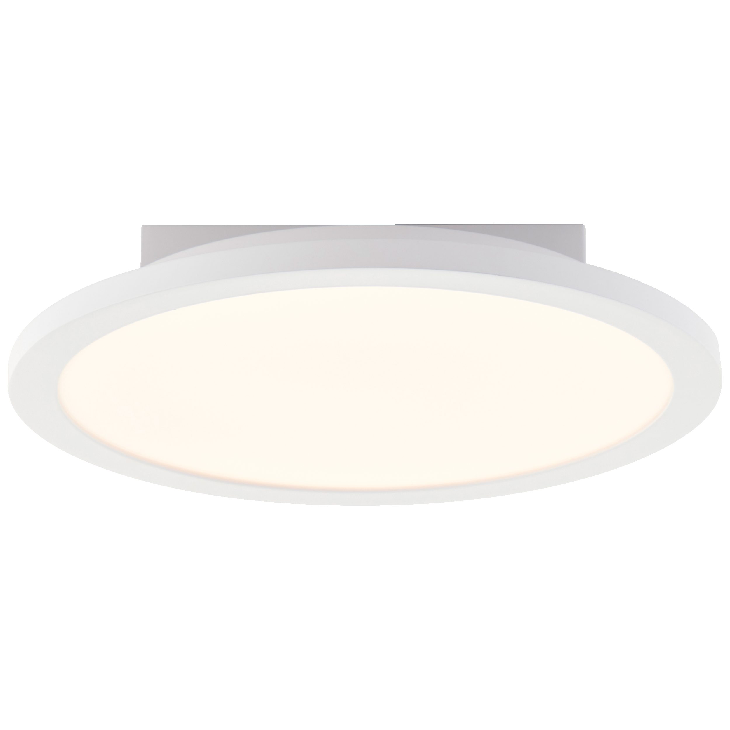 Lightbox LED Panel, CCT - über Fernbedienung, LED fest integriert, warmweiß - kaltweiß, LED Deckenaufbau-Paneel, 30 cm, 1500 lm, 3000-6500 K, dimmbar, weiß