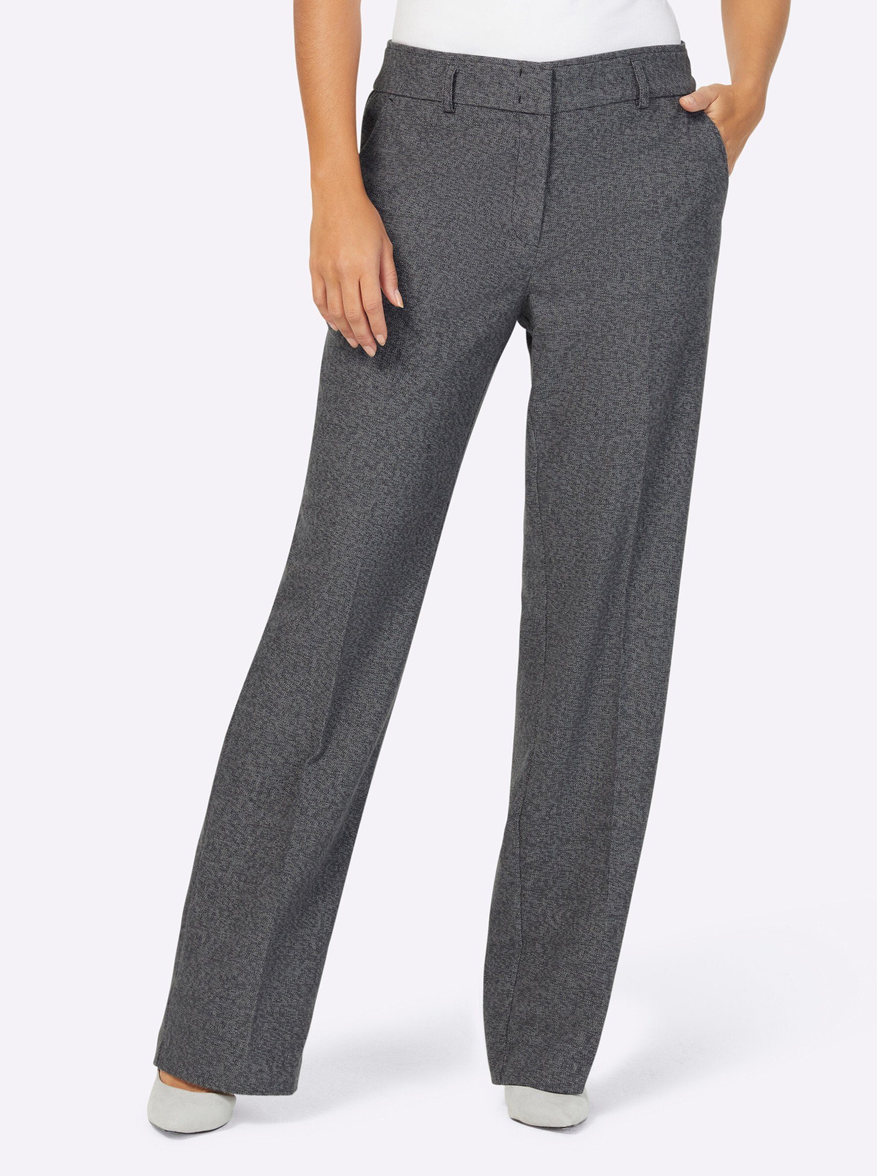 Jerseyhose Bügelfaltenhose