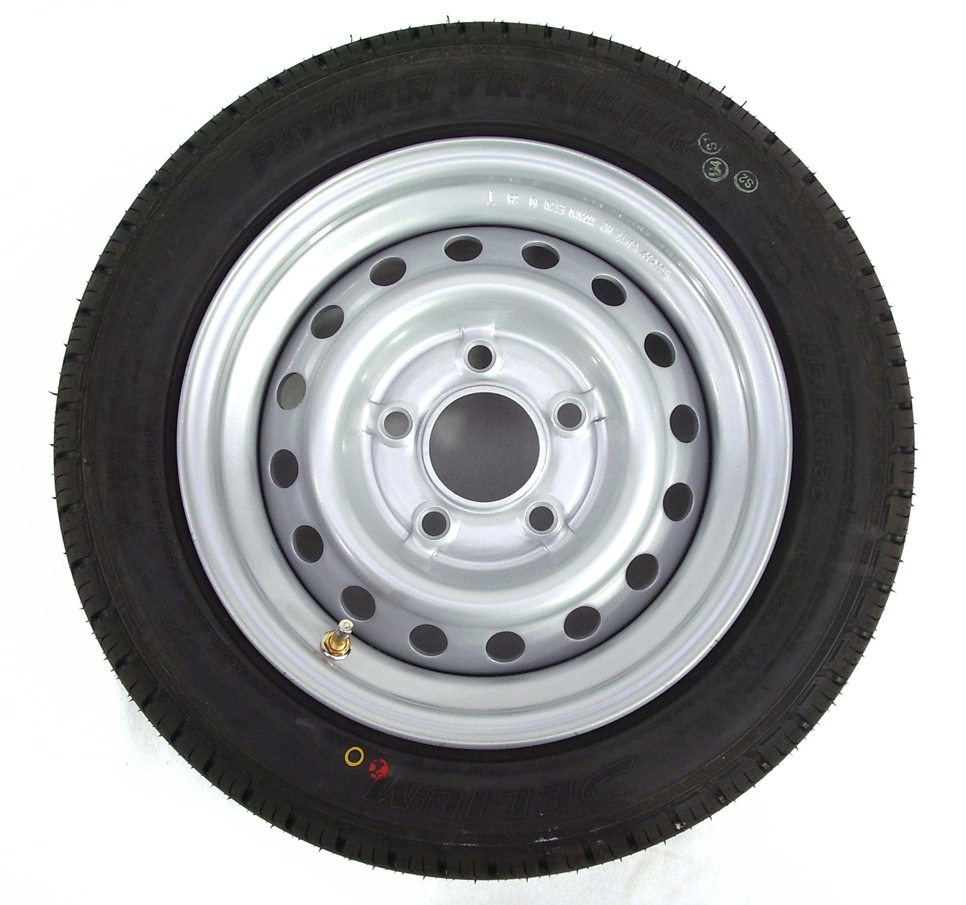 Apex Anhänger Komplettrad Anhängerrad Reifen 195/50 R13 112x5 104/102N 900kg TB130, 1-tlg.