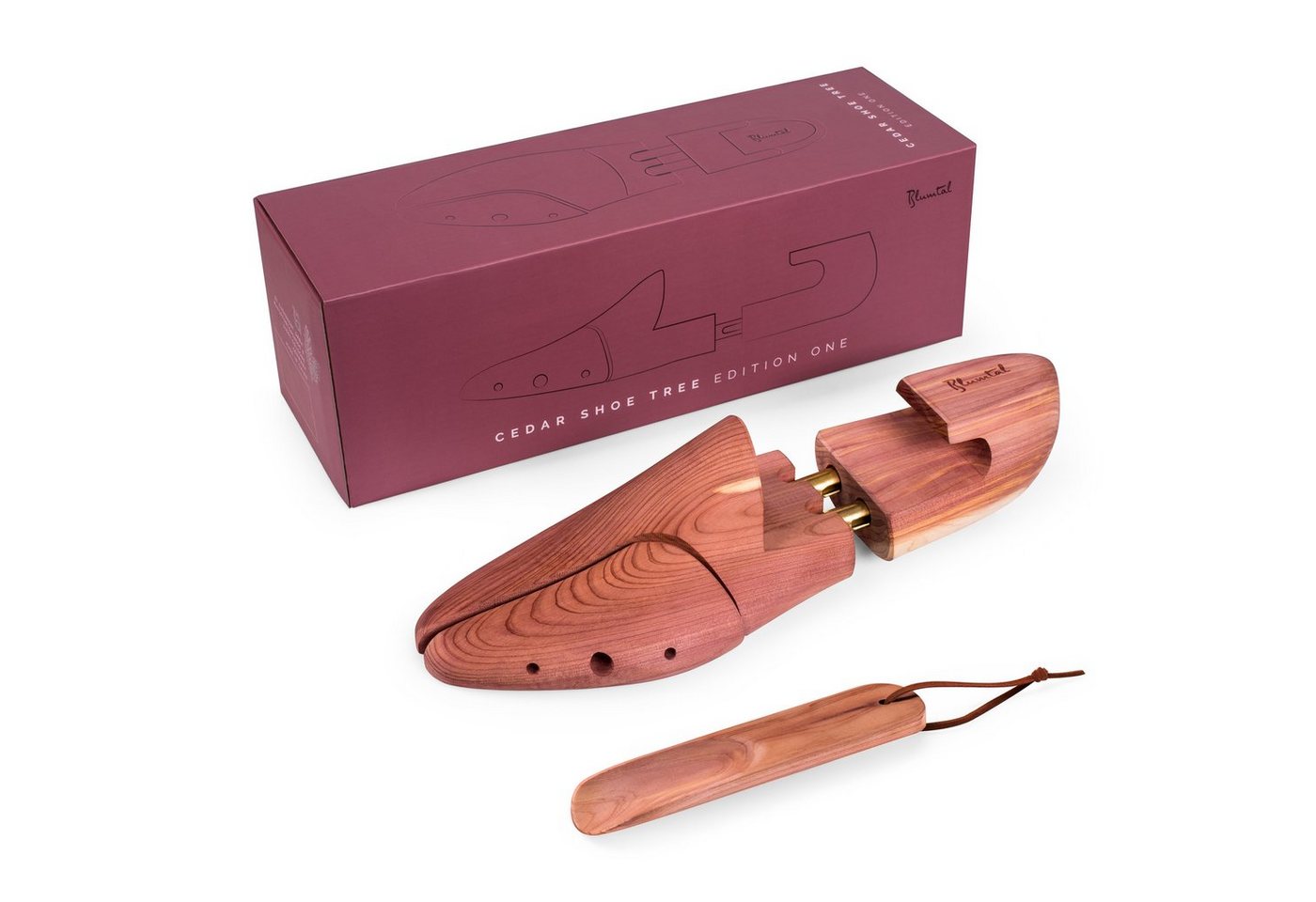 Thumbnail - Blumtal Schuhspanner für Herren und Damen - Schuhdehner aus Zedern-Holz (1-tlg., 1 Paar, 2 Paar, 5 Paar), mit Schuhlöffe...