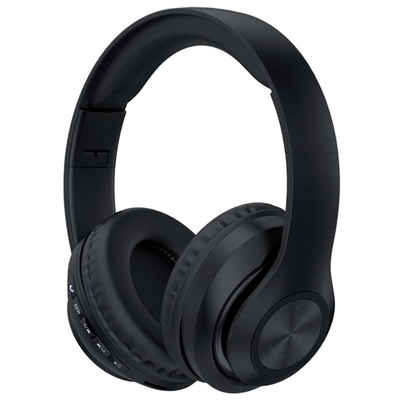 RIVERSONG »Rhythm L5 Over Ear Kopfhörer« Over-Ear-Kopfhörer (Bluetooth, klappbar, 6 soundeffekte einstellbar, FM Empfänger, Speicherkartenslot, Headphones, Ohrhörer)