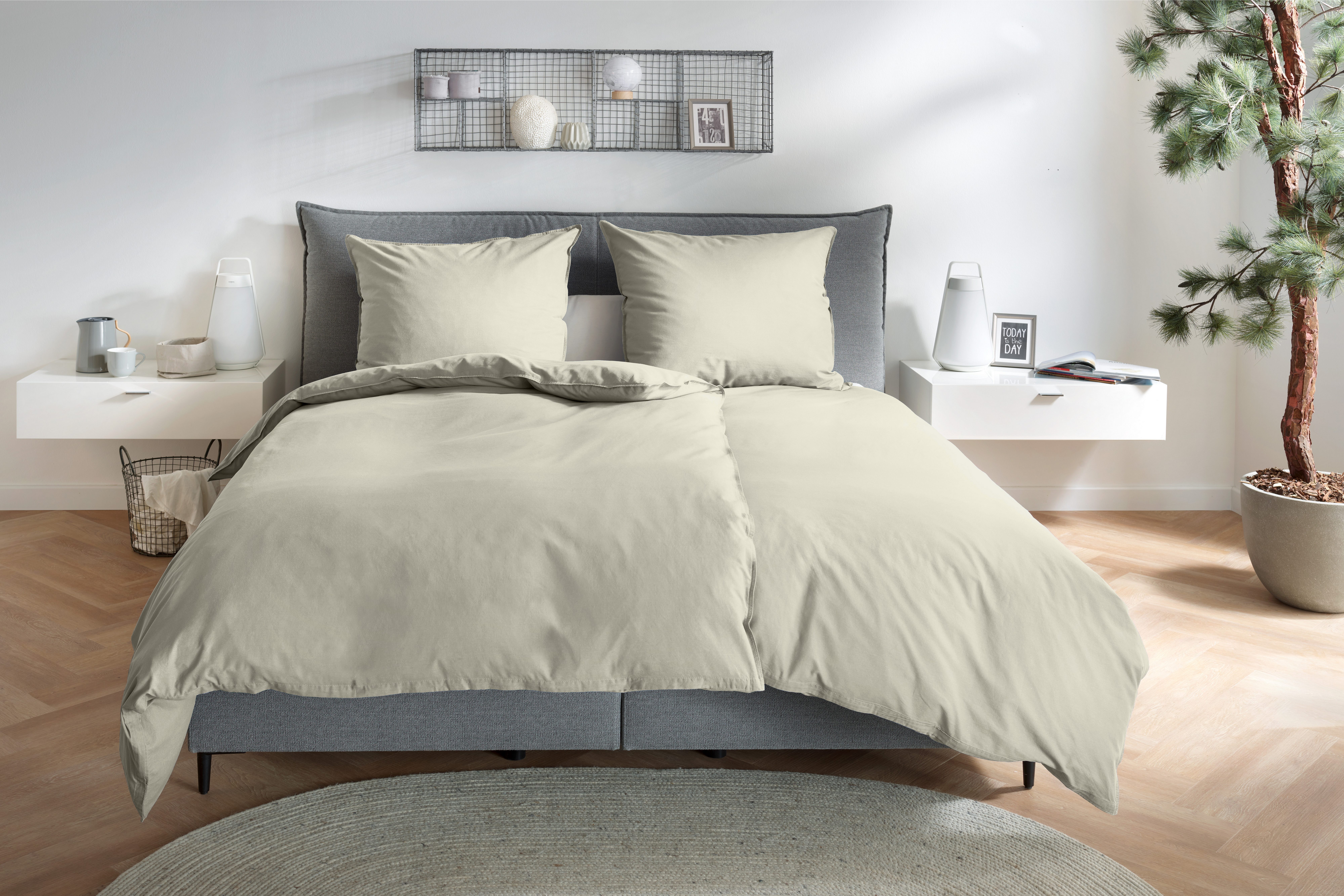 Primera Kissenbezüge Kissenbezüge »Stone Washed«, Primera (2 Stück), (2 Stück), mit Stone-Washed Optik – Bild 2 von 4